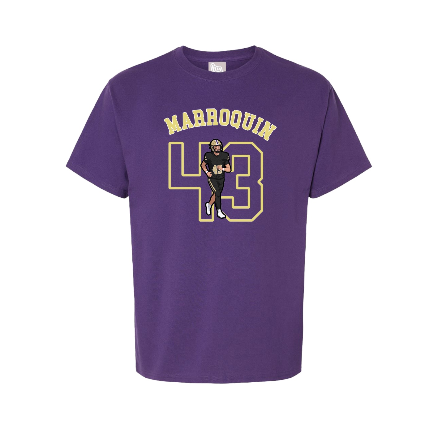 Youth Tee — Shirsey Arch in Purple