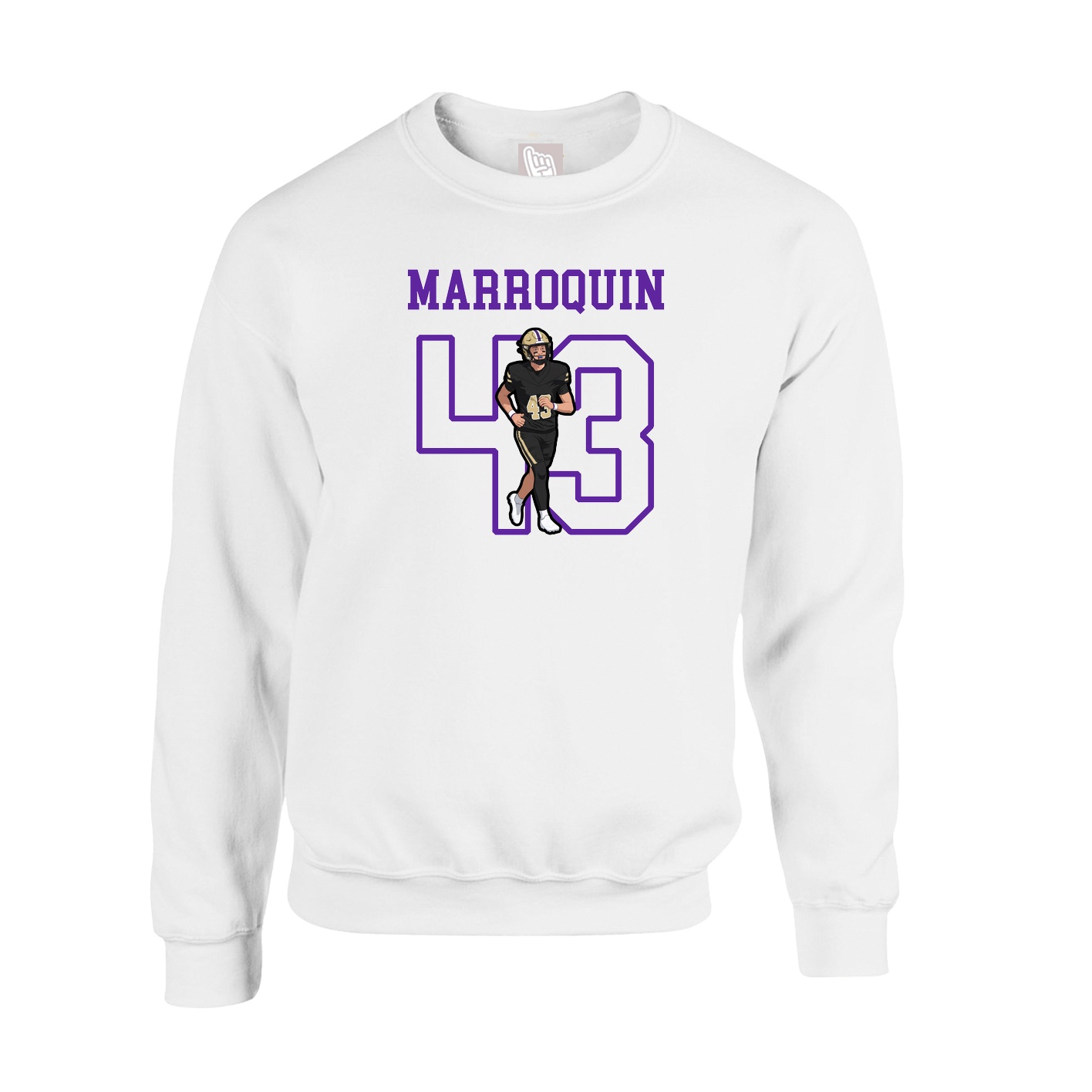 Fleece Crew — Shirsey in White