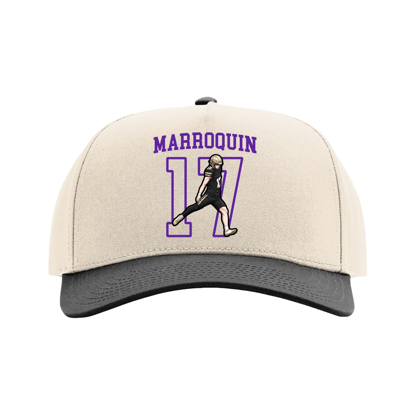 Full Fabric Five-Panel Champ Cap