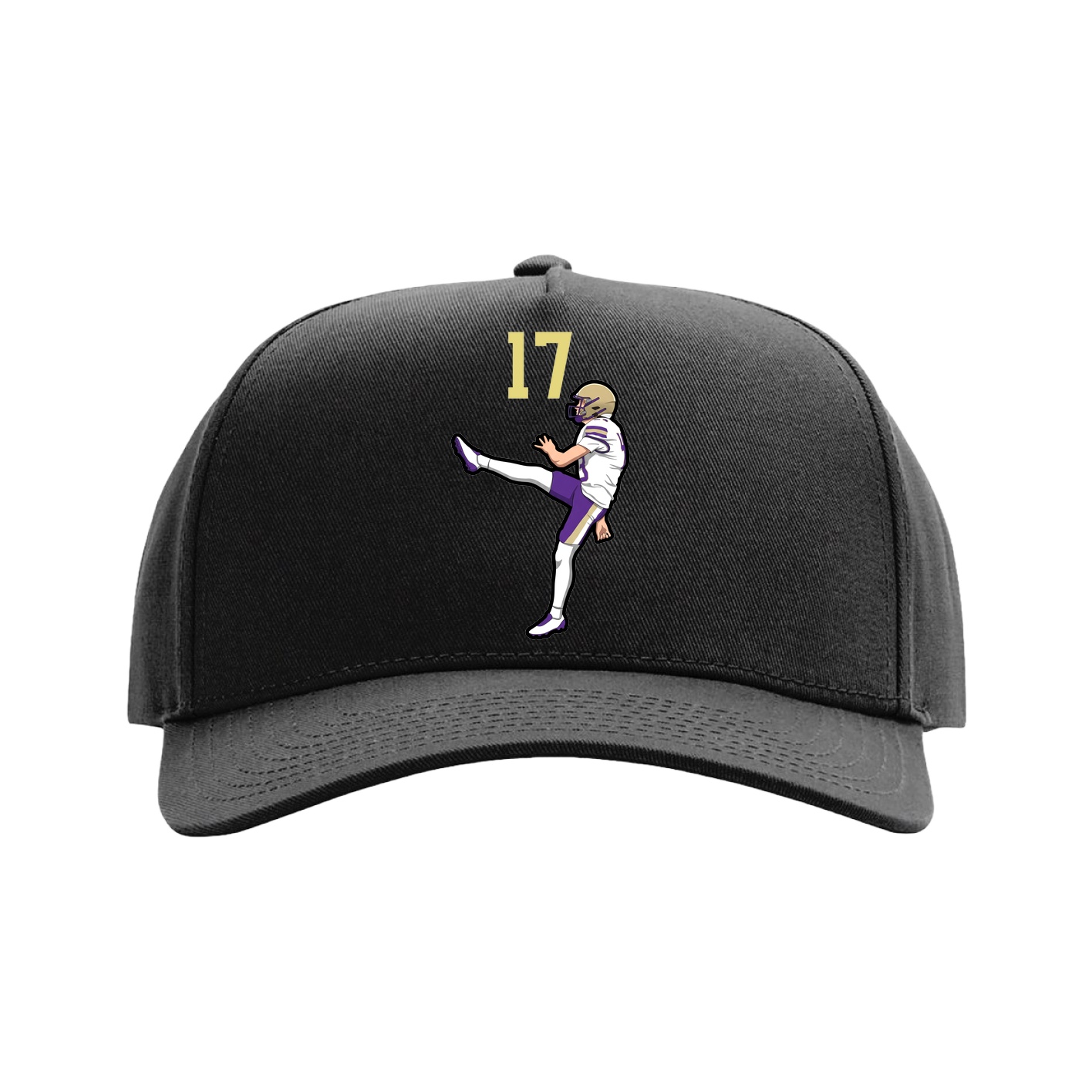 Full Fabric Five-Panel Champ Cap