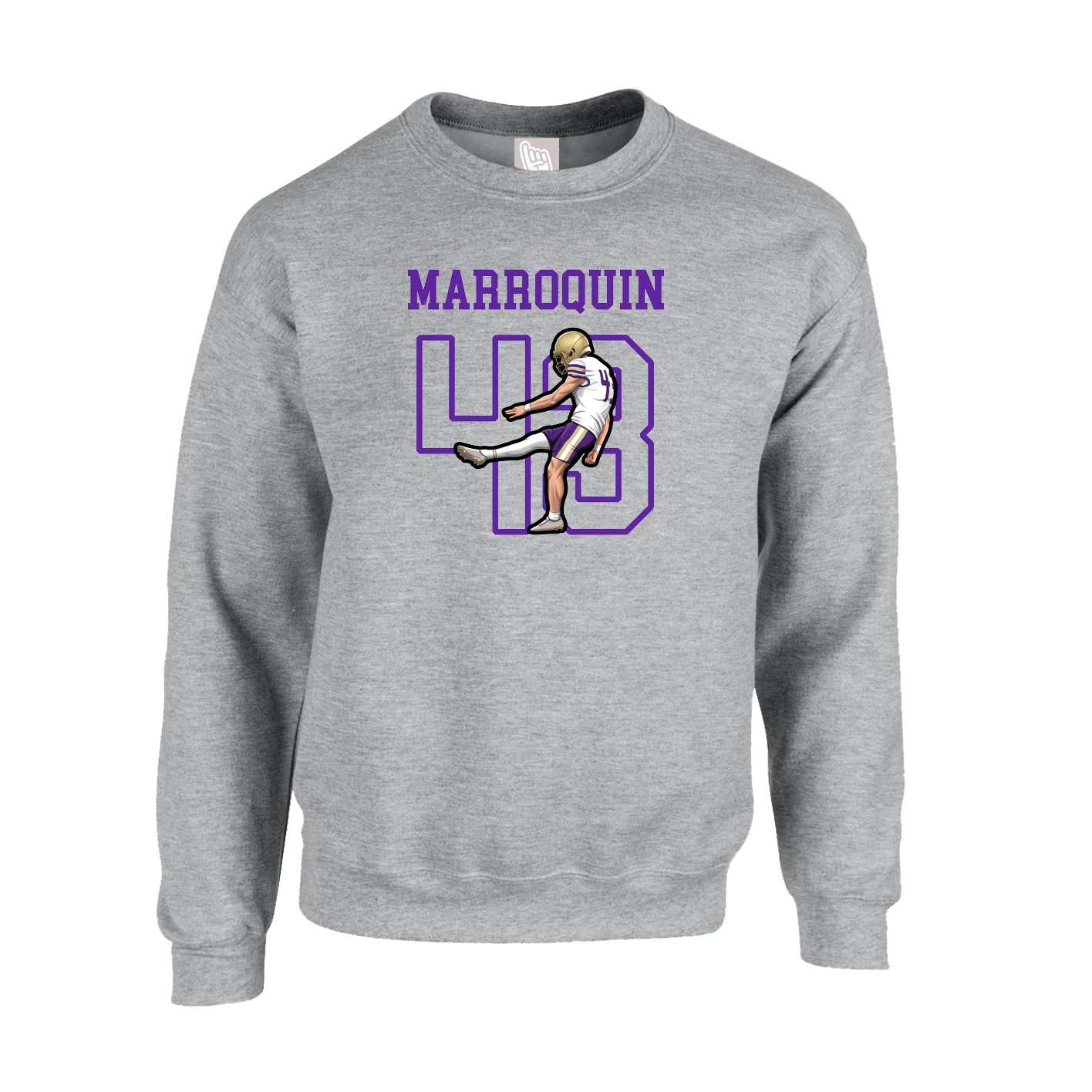 Fleece Crew — Shirsey in Grey