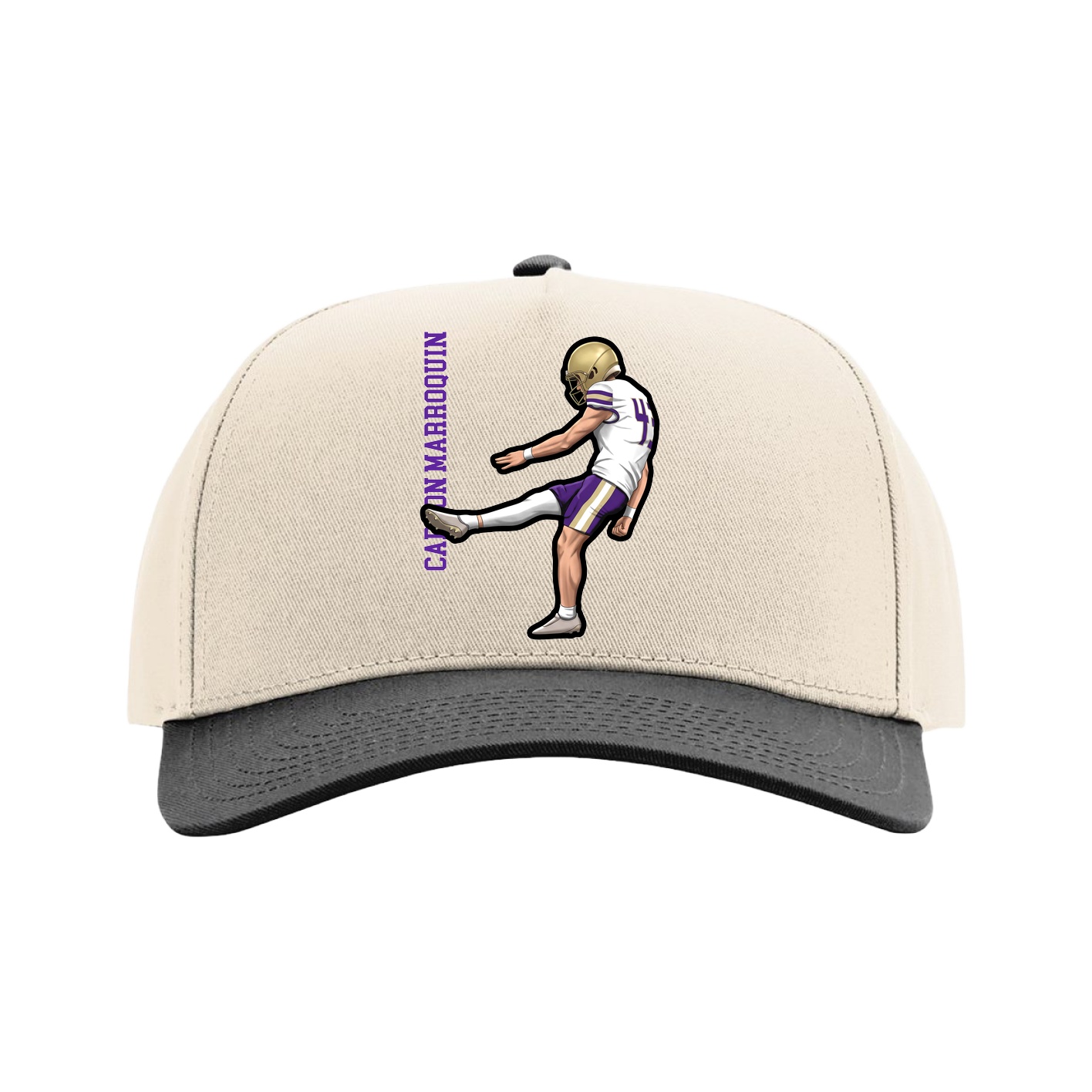Full Fabric Five-Panel Champ Cap