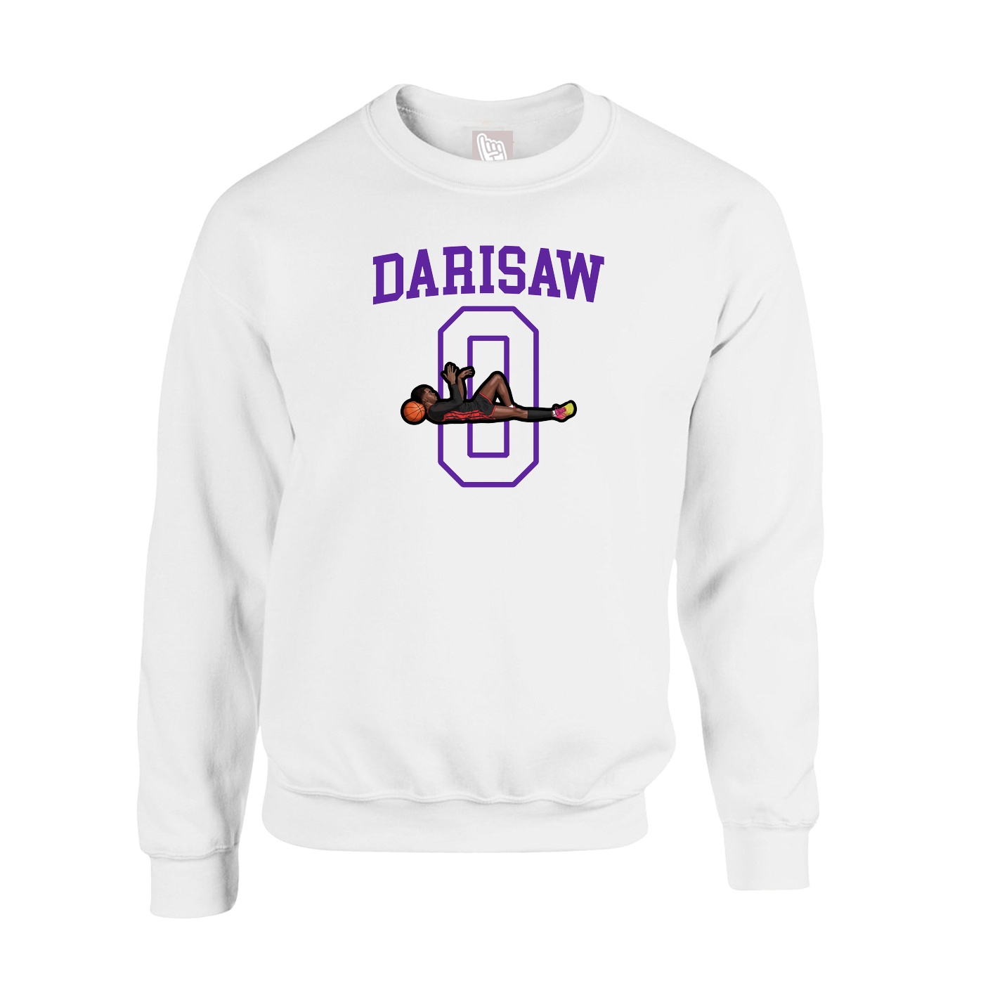 Fleece Crew — Shirsey in White