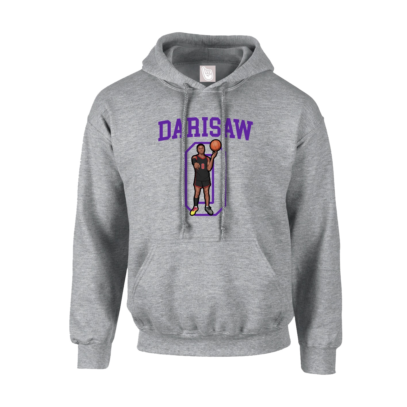 Hoodie — Shirsey in Grey