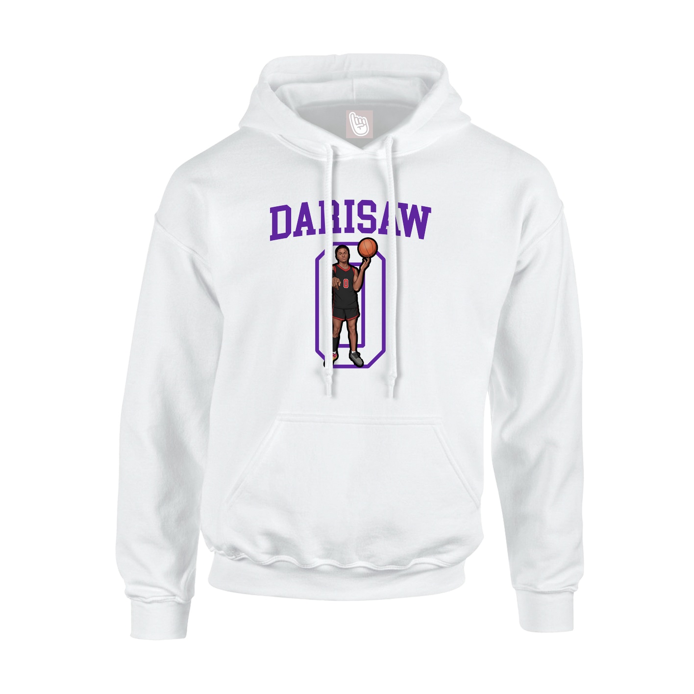 Youth Hoodie — Shirsey in White
