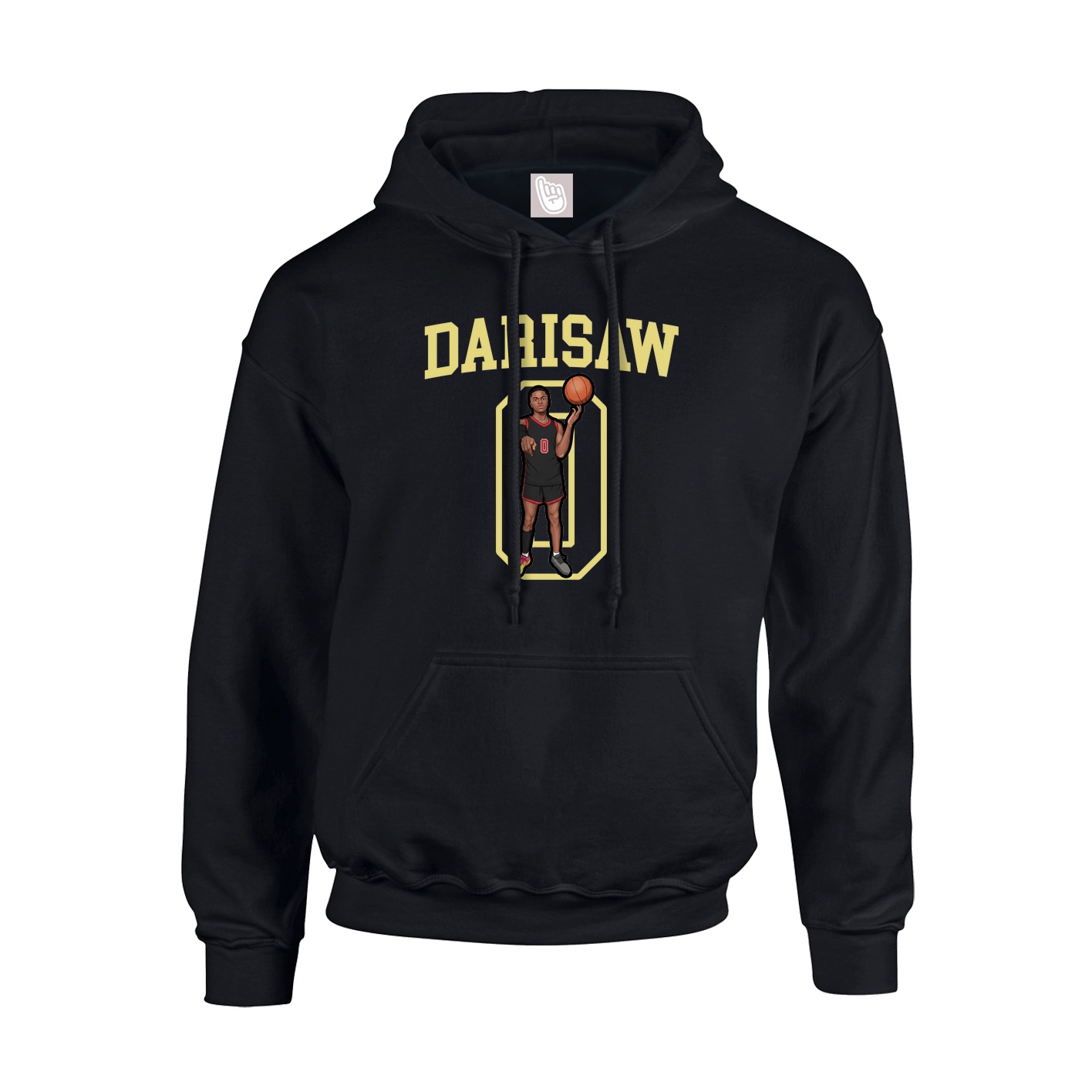 Youth Hoodie — Shirsey in Black