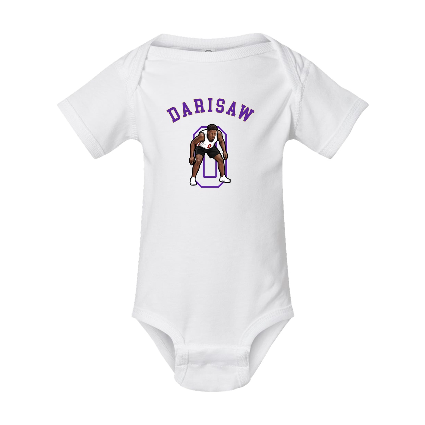 Baby Onesie — Shirsey Arch in White