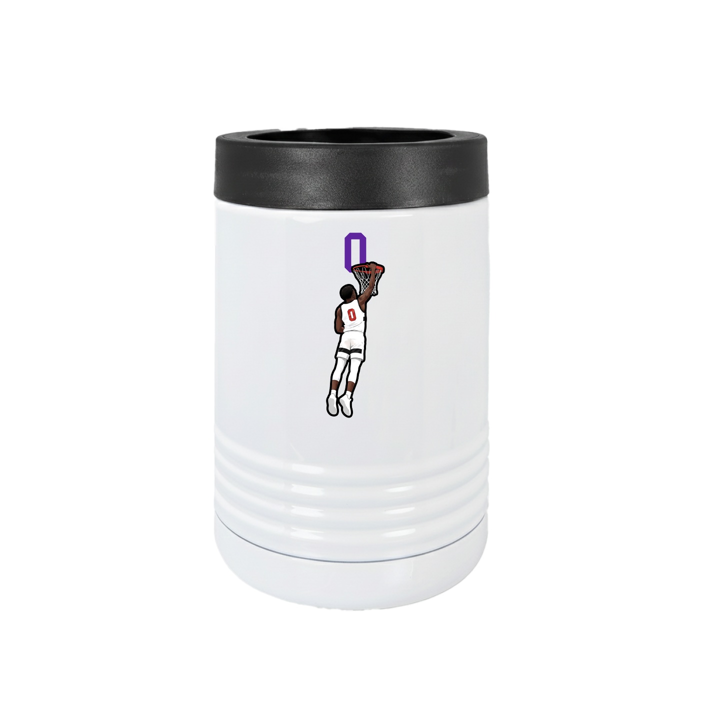 Beverage Holder — Number Top in White