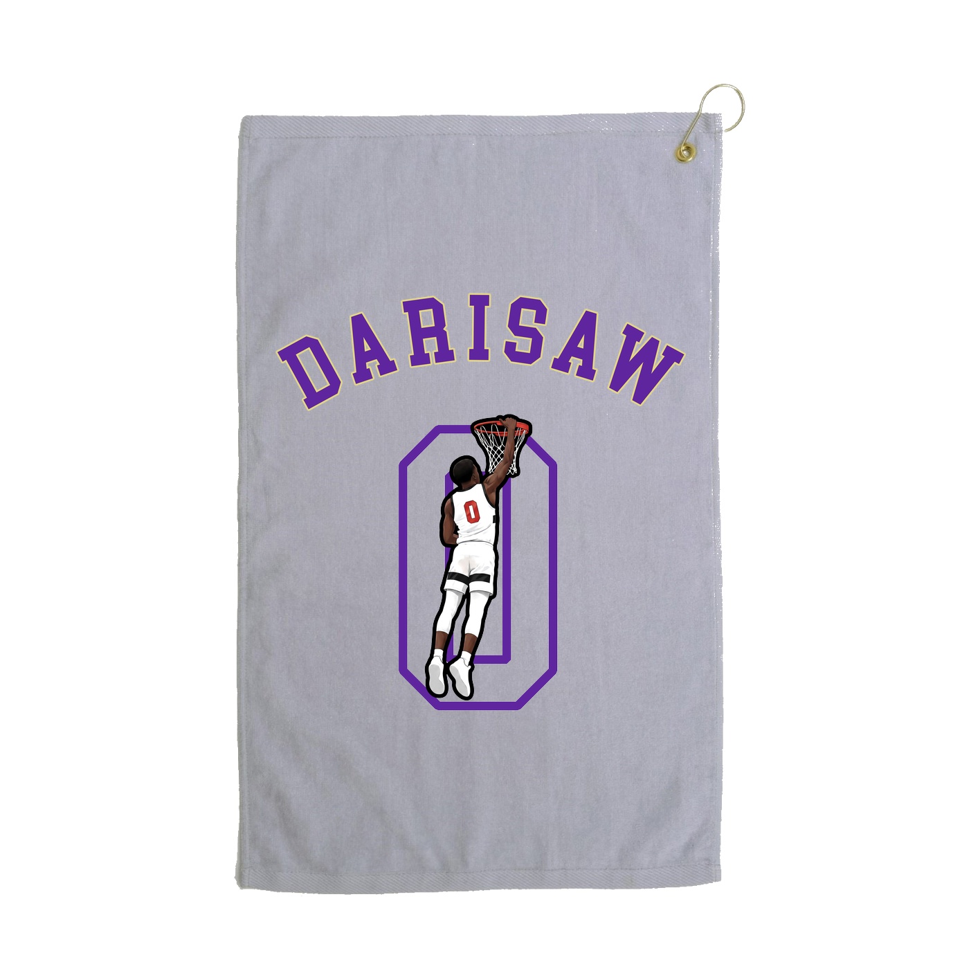 Golf Towel — Shirsey Arch in Grey