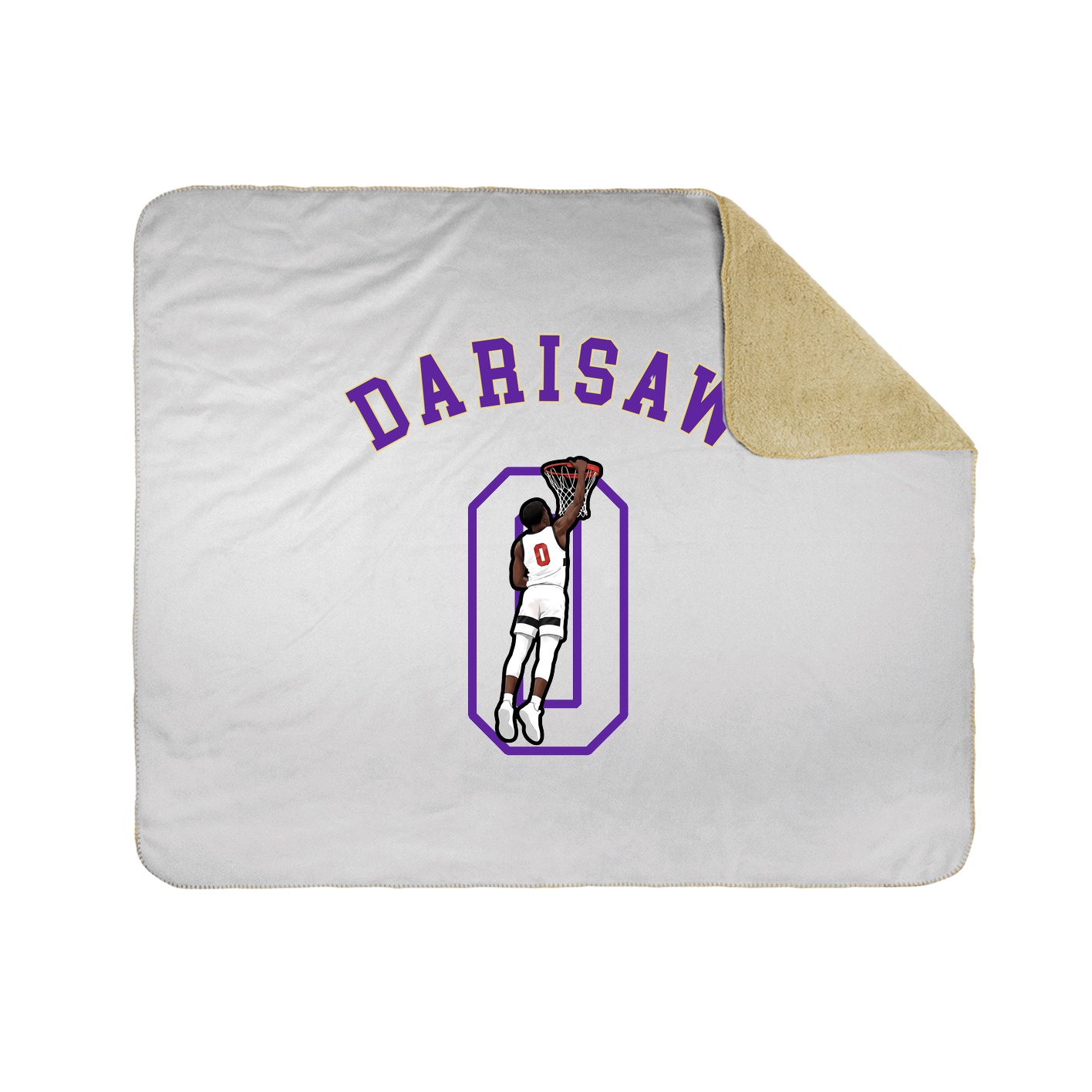 Throw Blanket — Shirsey Arch in White