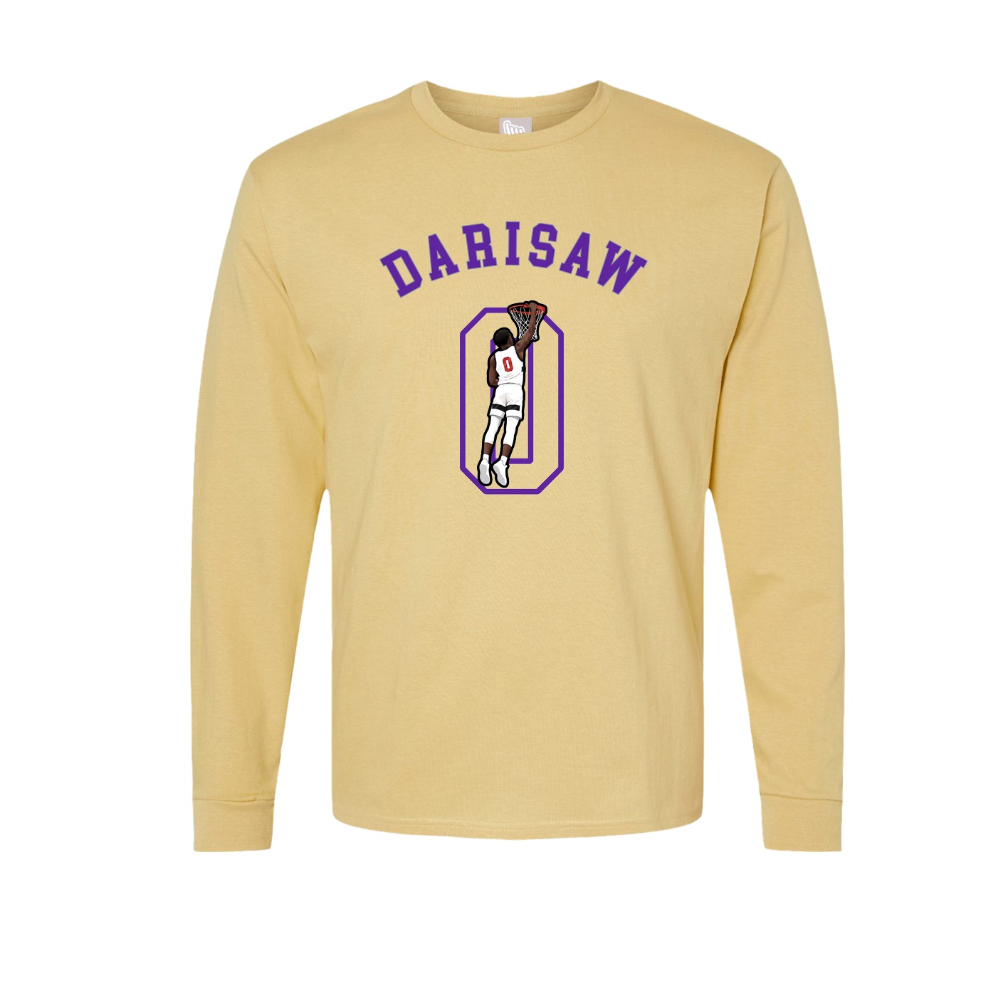 Long Sleeve Tee — Shirsey Arch in Vegas Gold