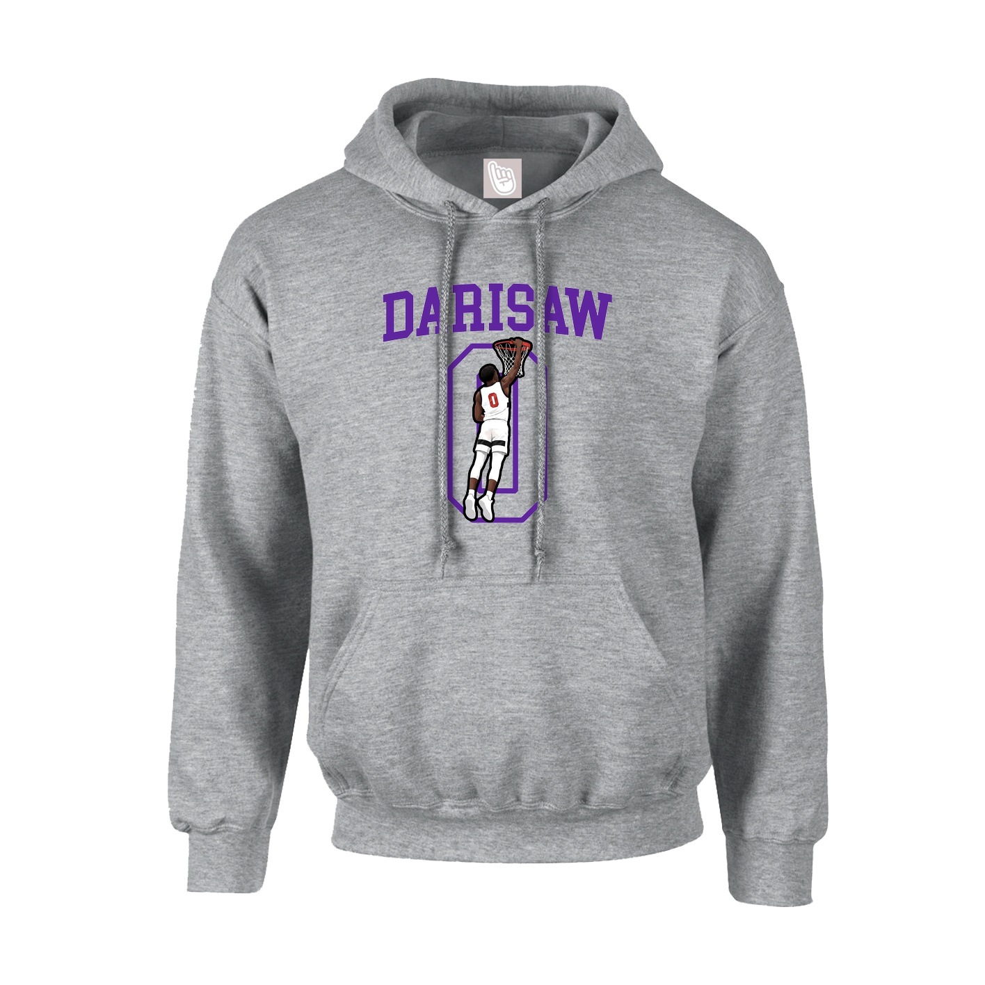 Youth Hoodie — Shirsey in Grey