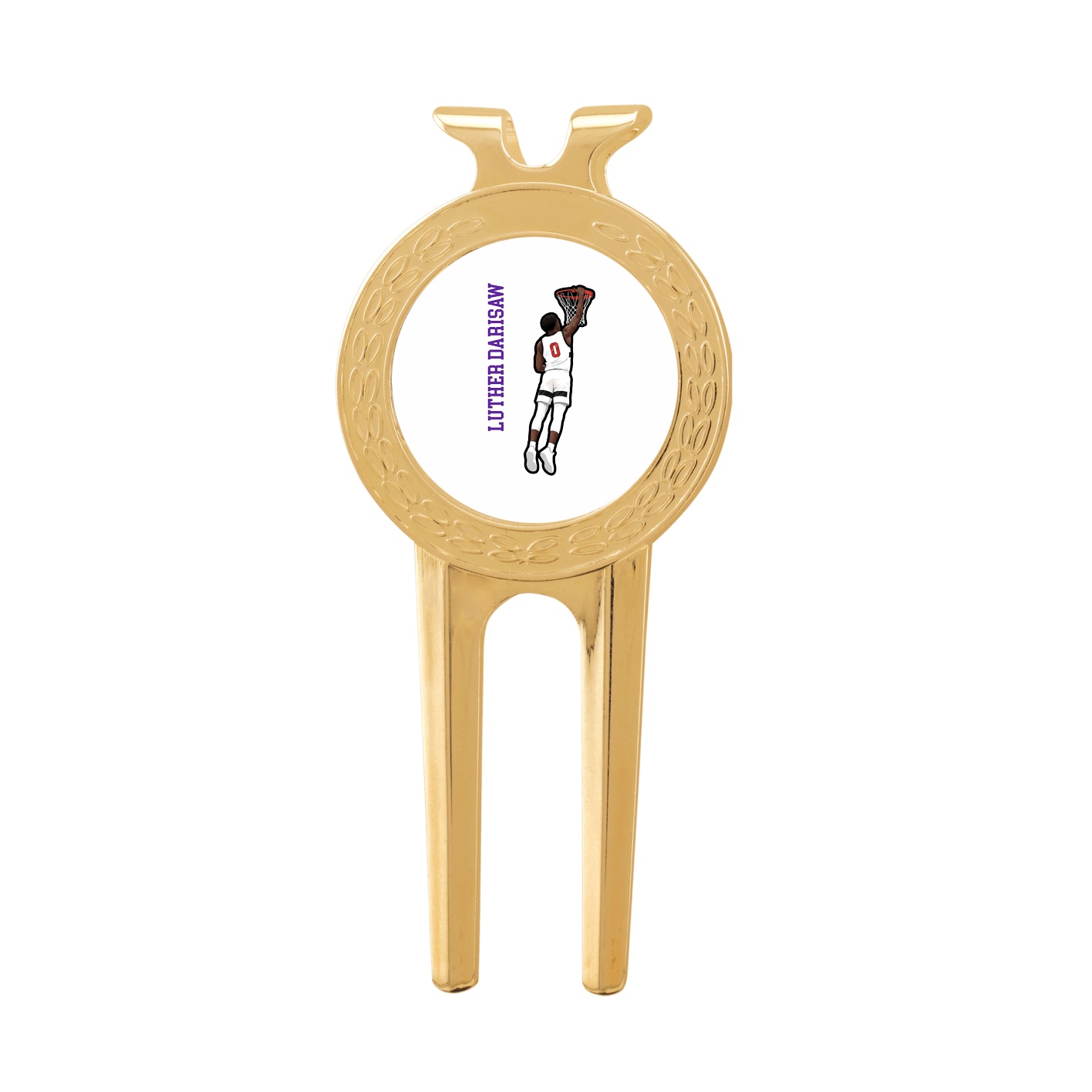 Divot Tool with Ball Marker — Name Vertical in Classic