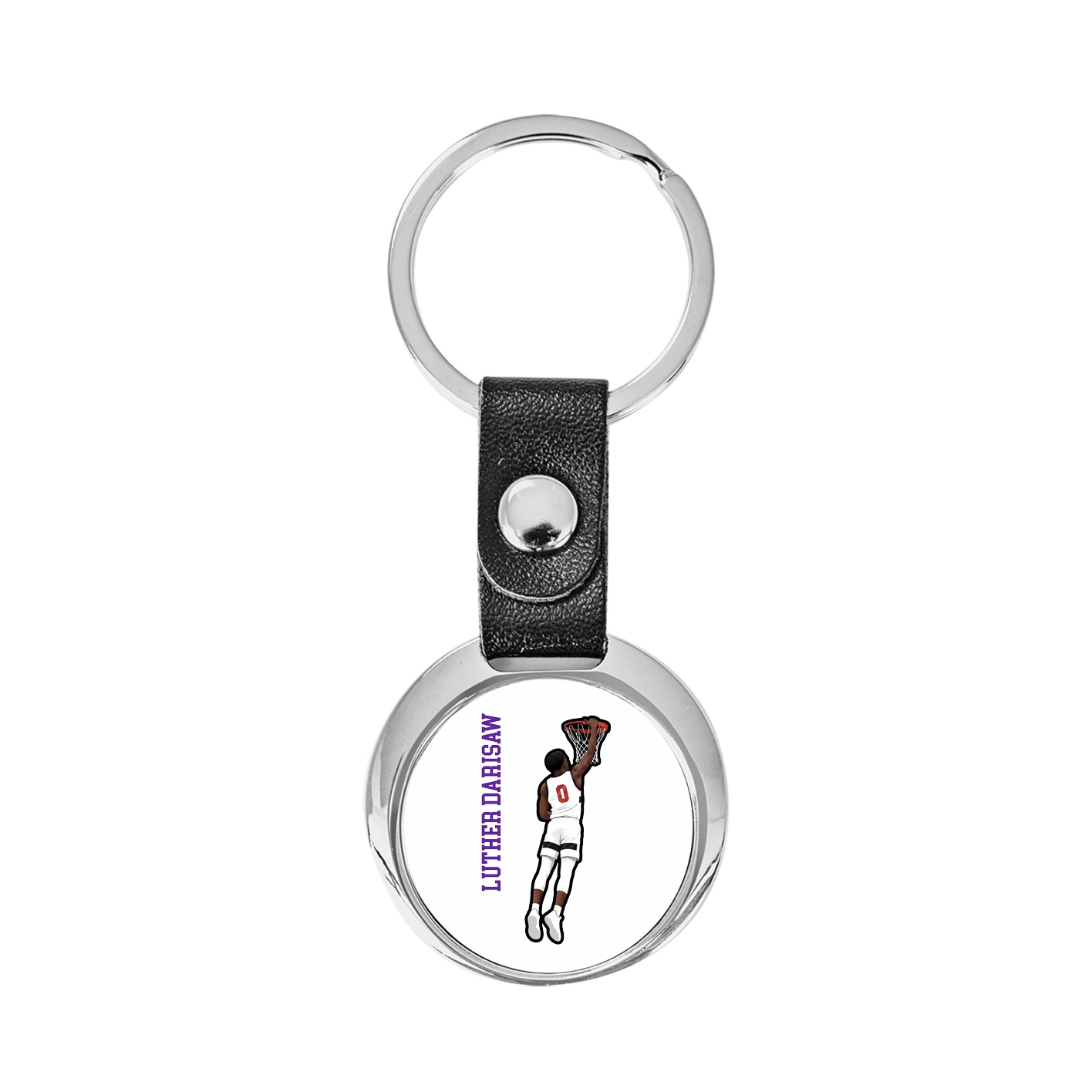 Key Chain — Name Vertical in Classic