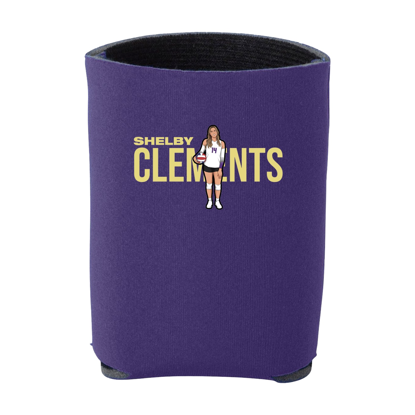 Can Holder — Player Name in Purple