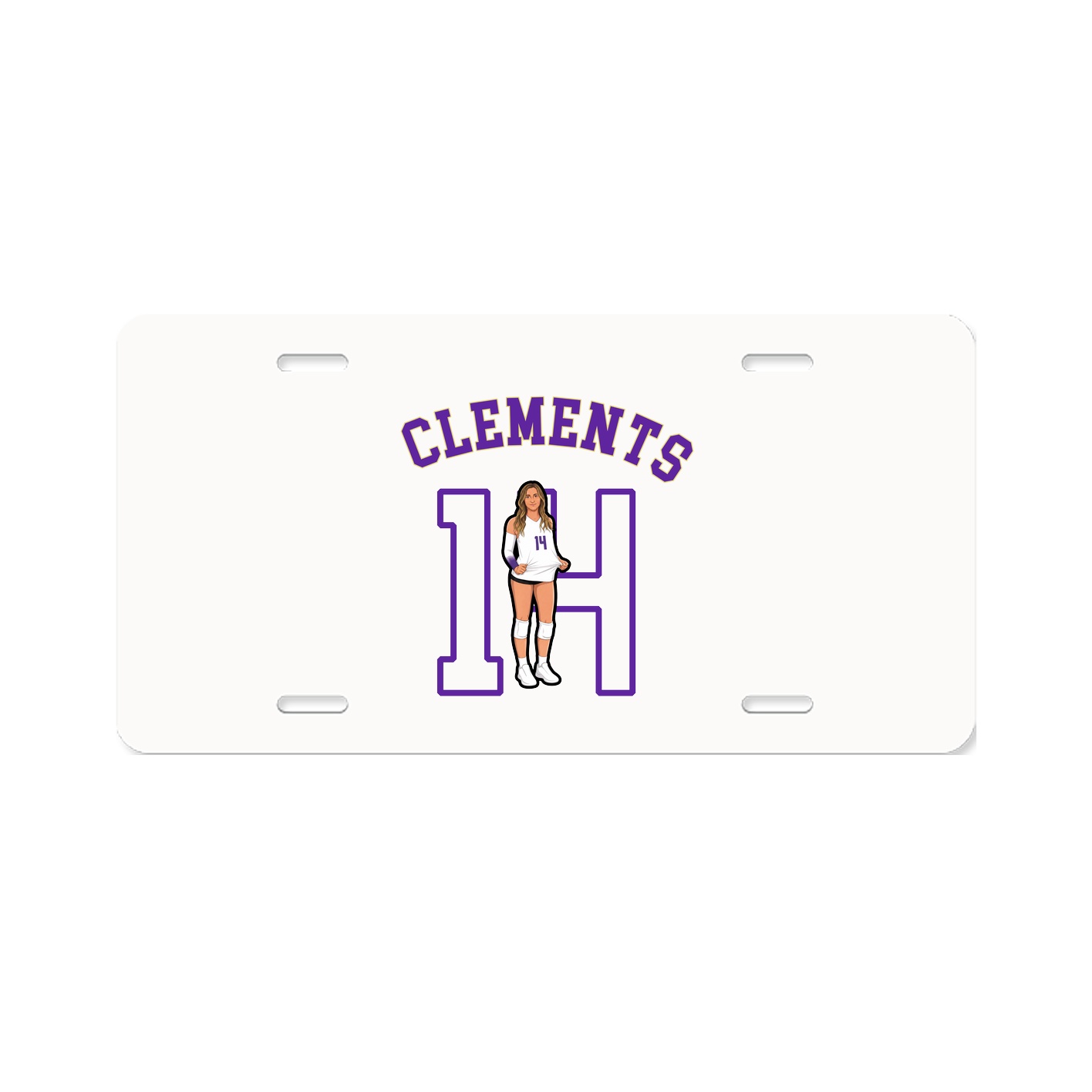 License Plate — Shirsey Arch in Classic