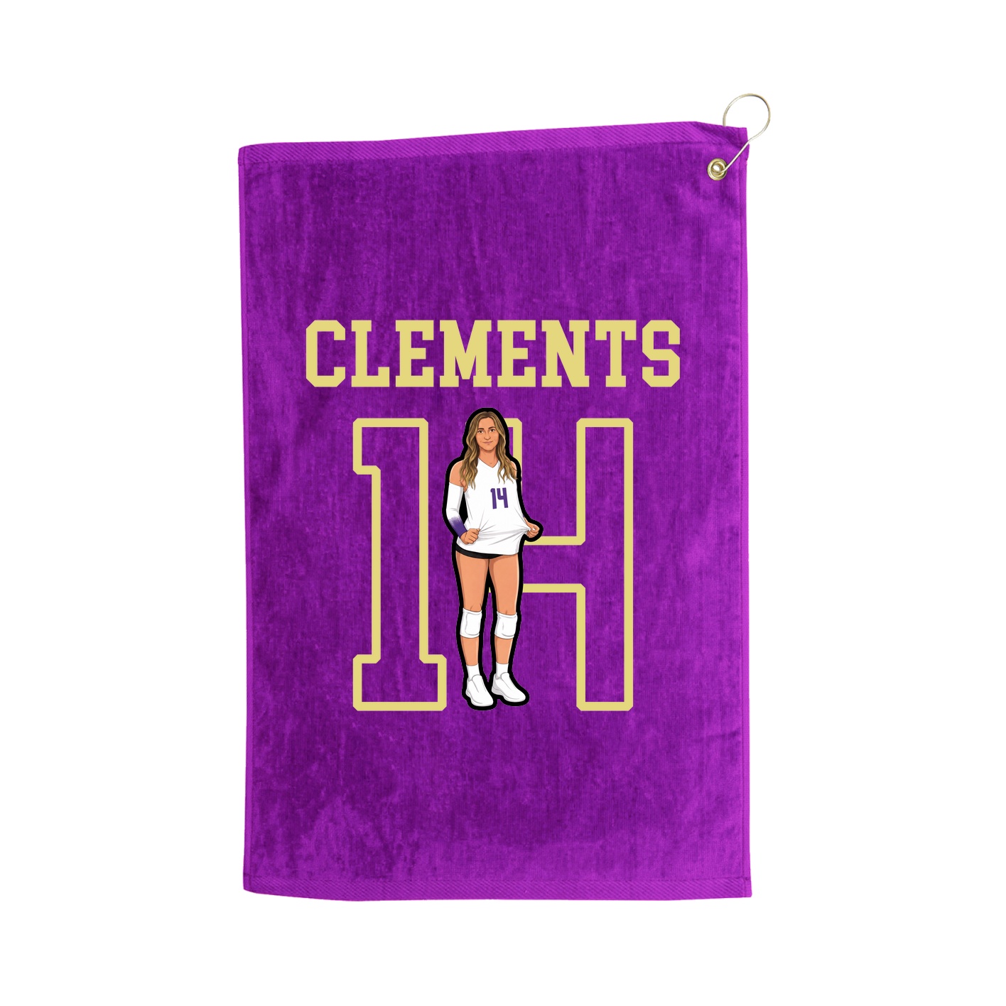 Golf Towel — Shirsey in Purple