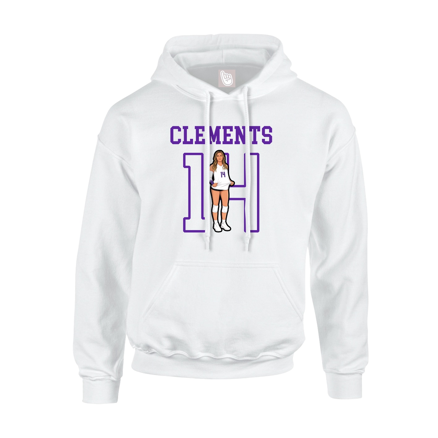 Youth Hoodie — Shirsey in White