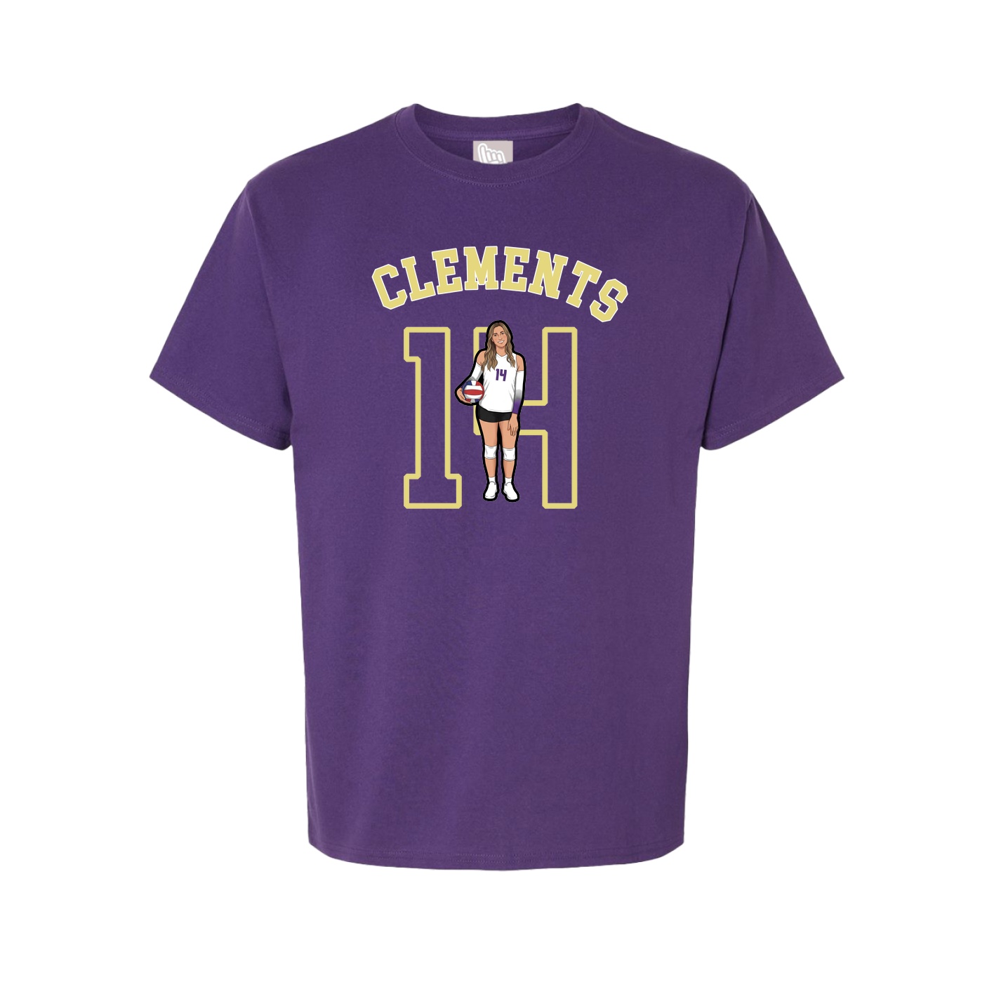 Youth Tee — Shirsey Arch in Purple