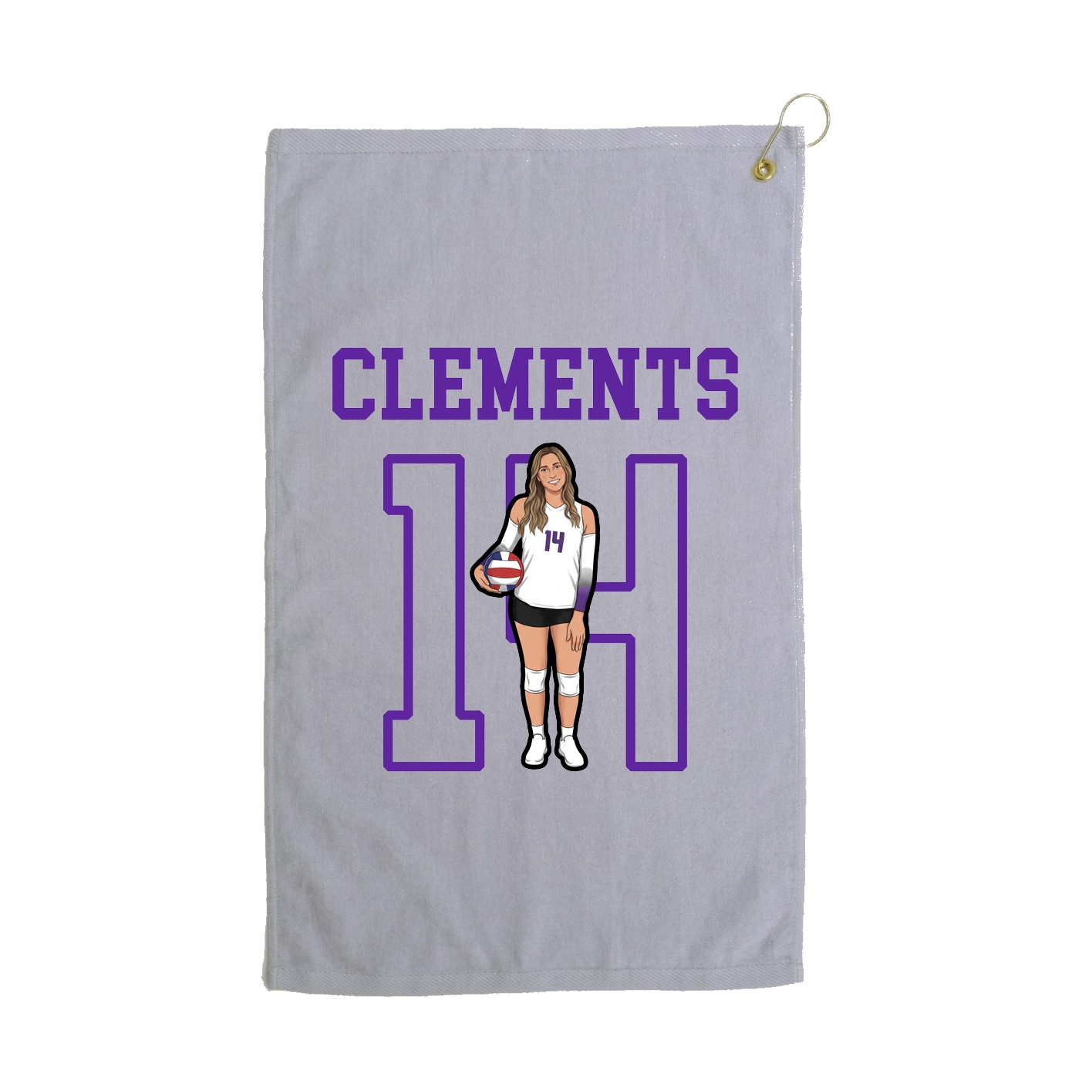 Golf Towel — Shirsey in Grey