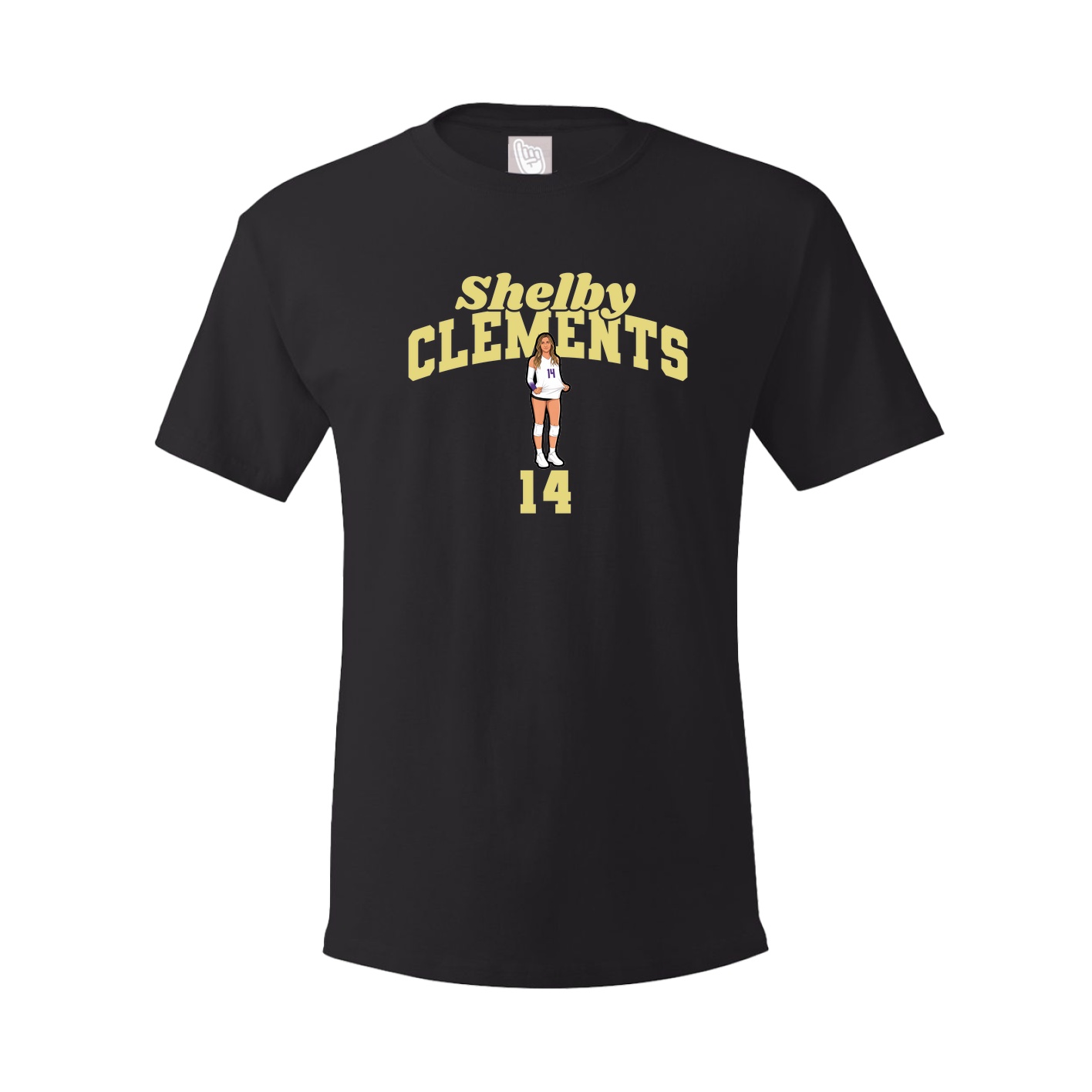 Youth Tee — Signature Arch in Black