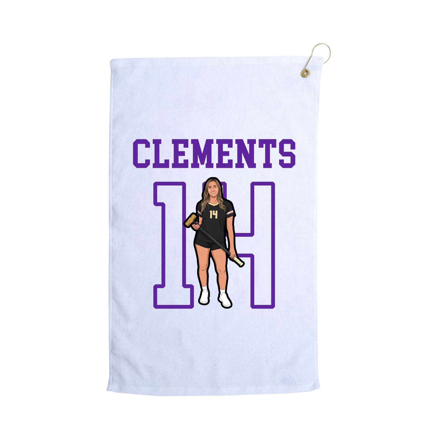 Golf Towel — Shirsey in White