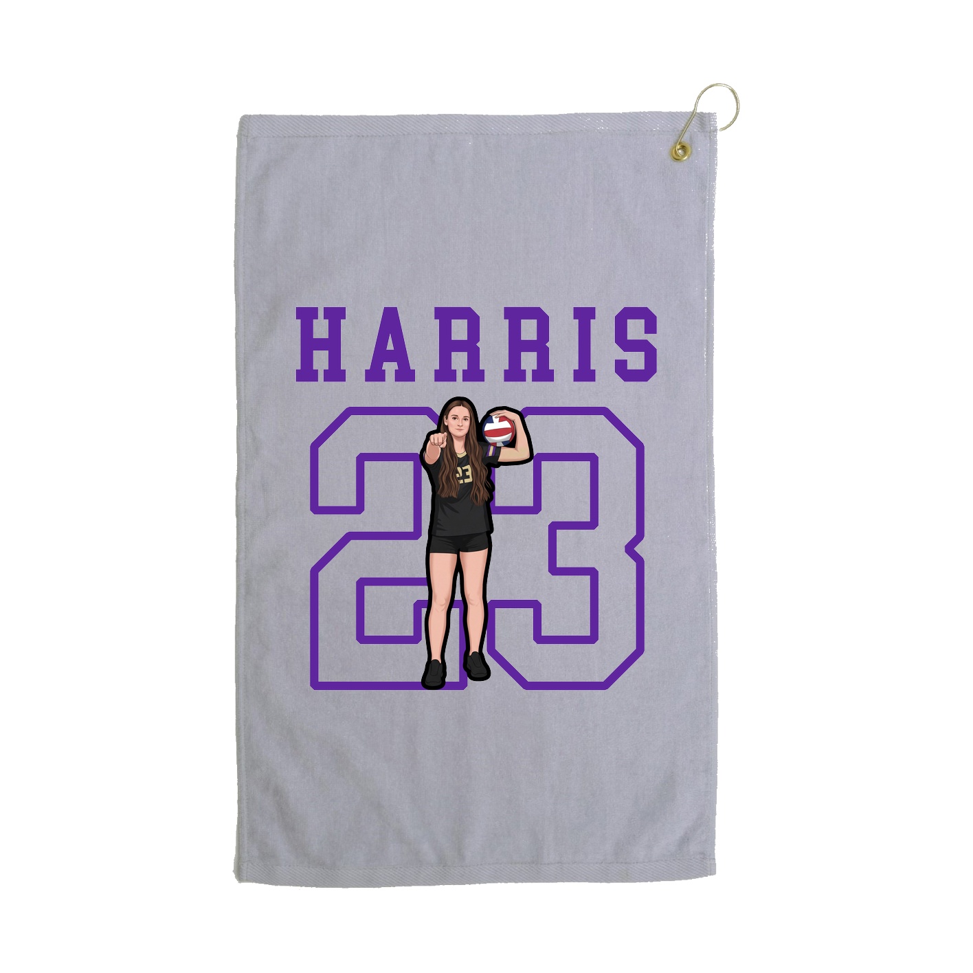 Golf Towel — Shirsey in Grey