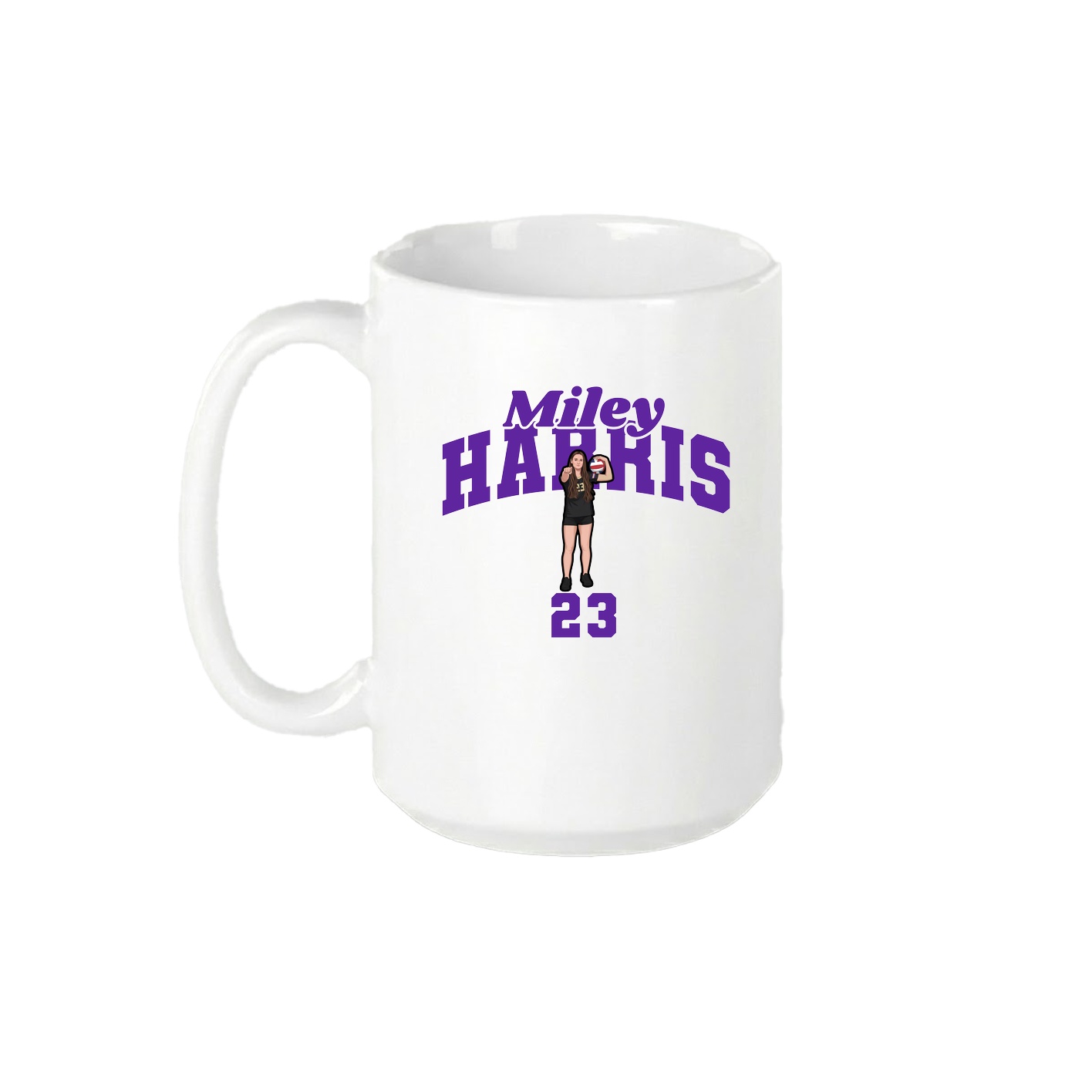15oz Coffee Mug — Signature Arch in White