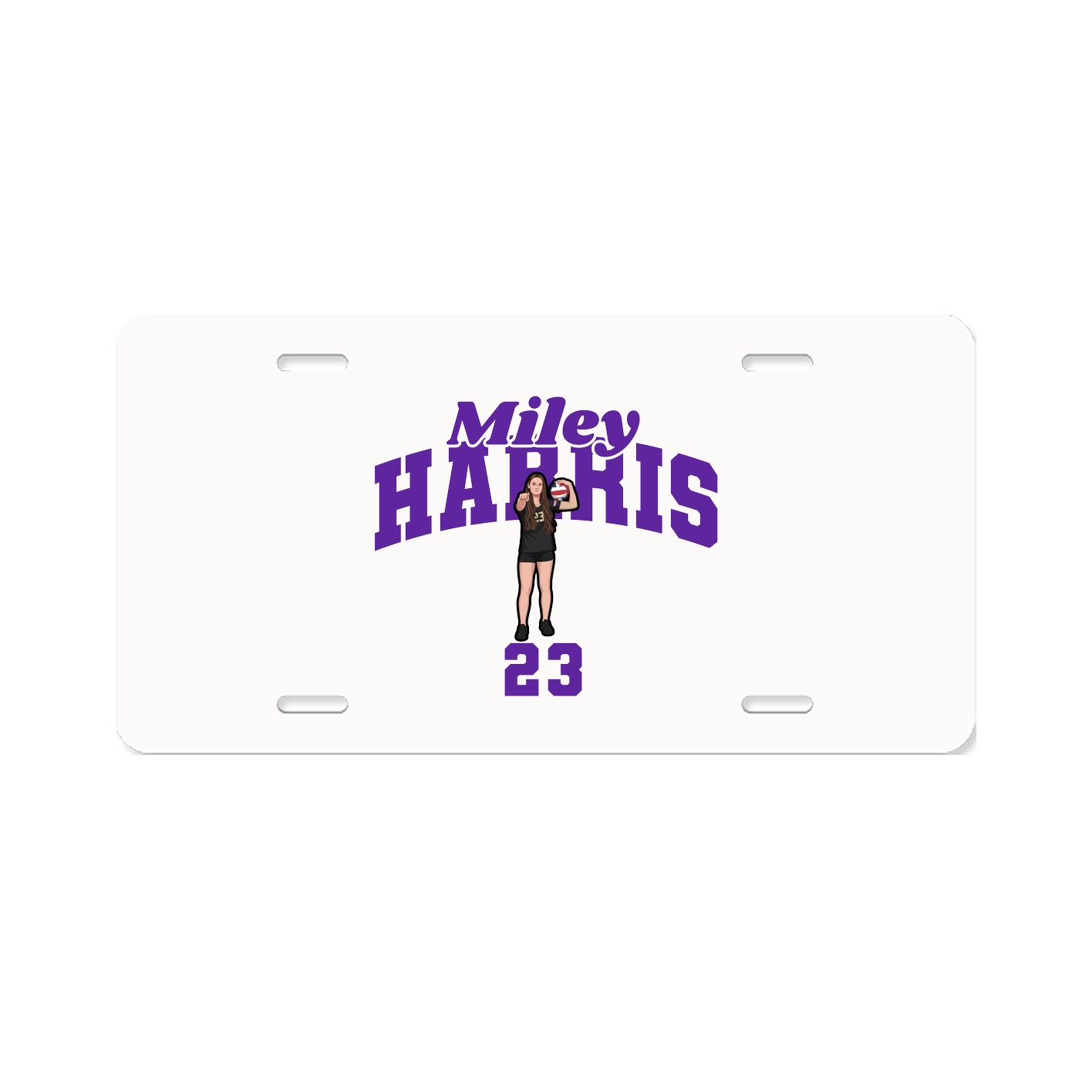 License Plate — Signature Arch in Classic