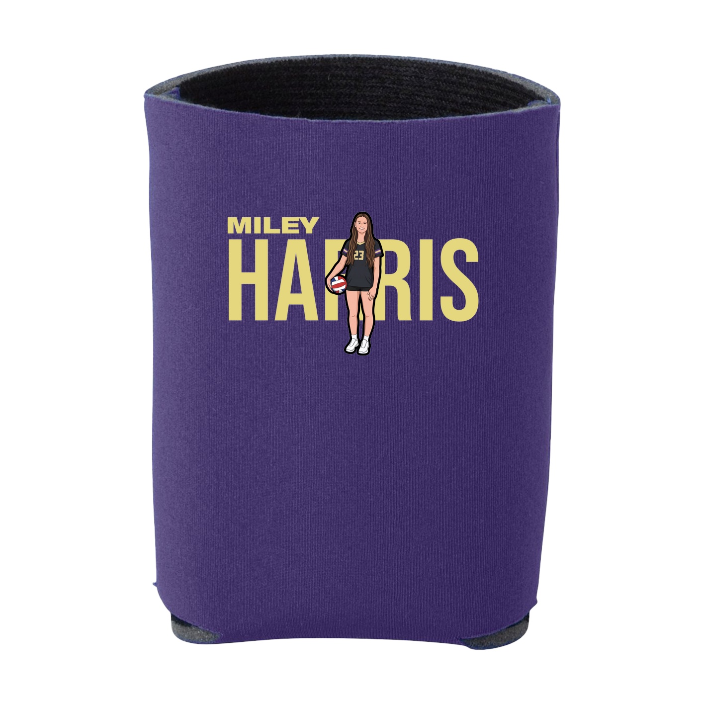 Can Holder — Player Name in Purple