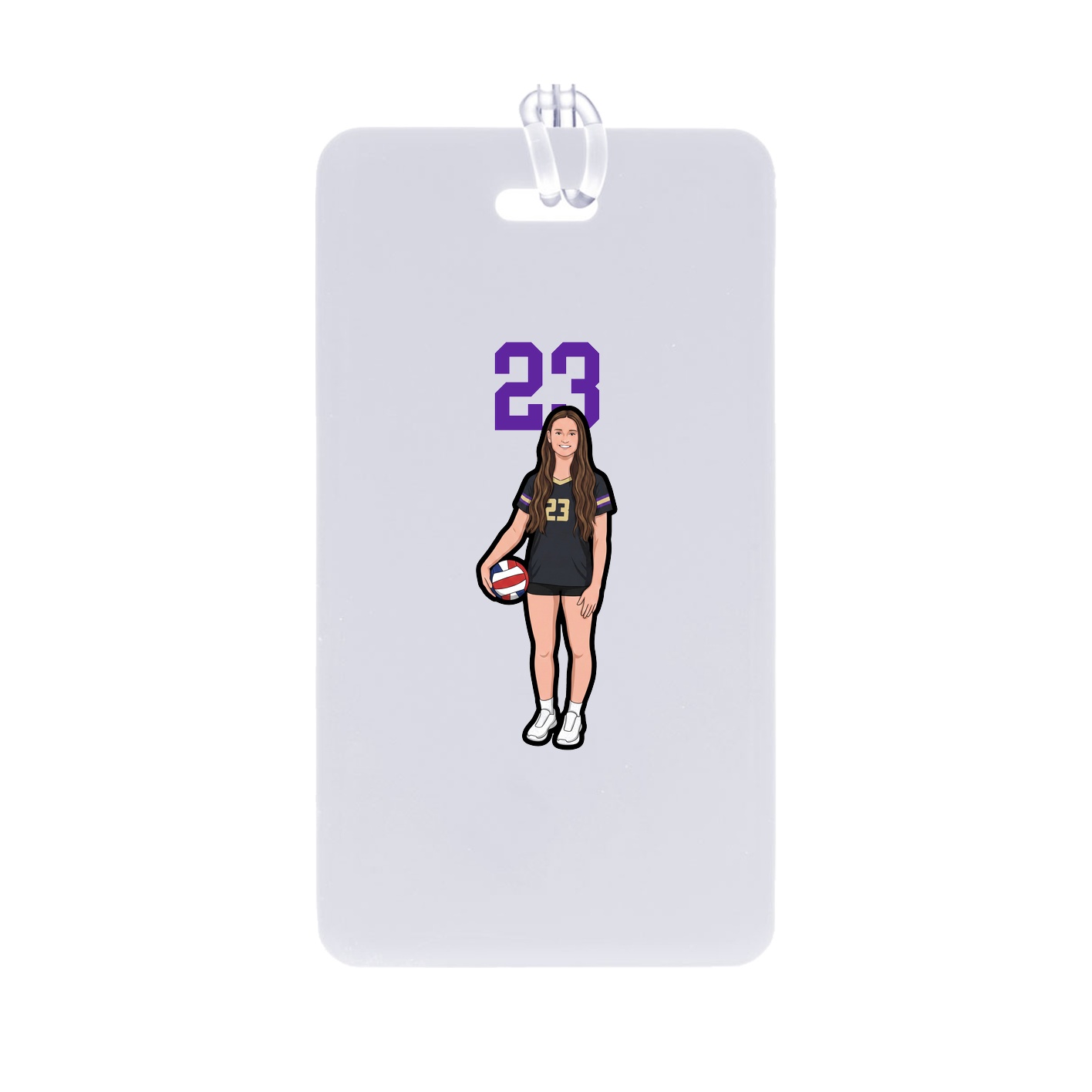 Bag Tag — Number Top in Classic
