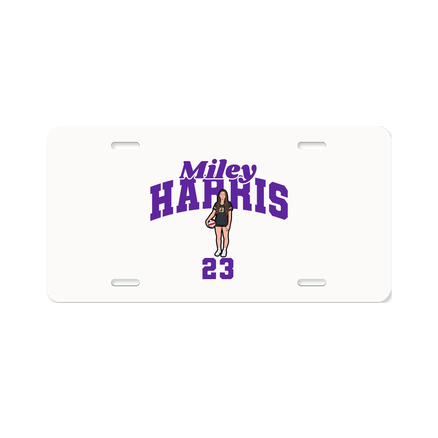 License Plate — Signature Arch in Classic