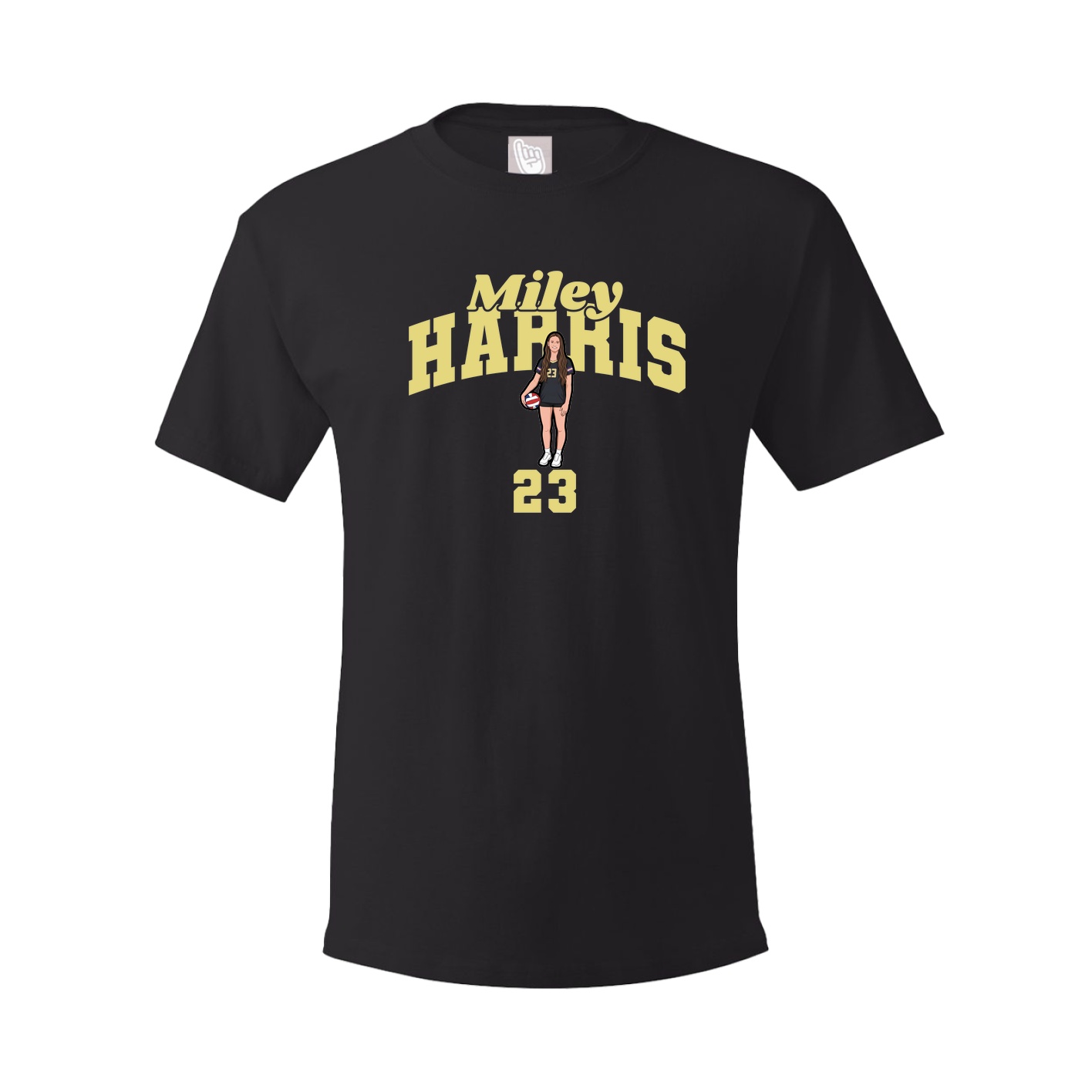 Youth Tee — Signature Arch in Black