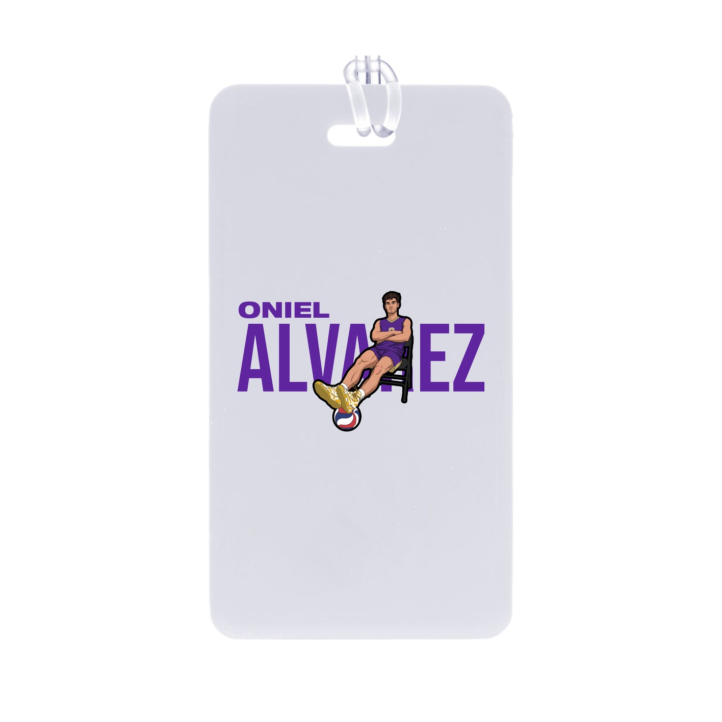 Bag Tag — Player Name in Classic