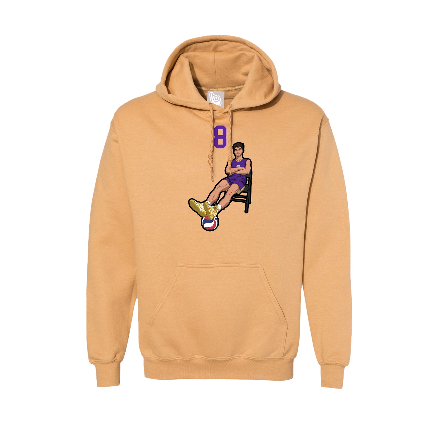 Hoodie — Number Top in Vegas Gold