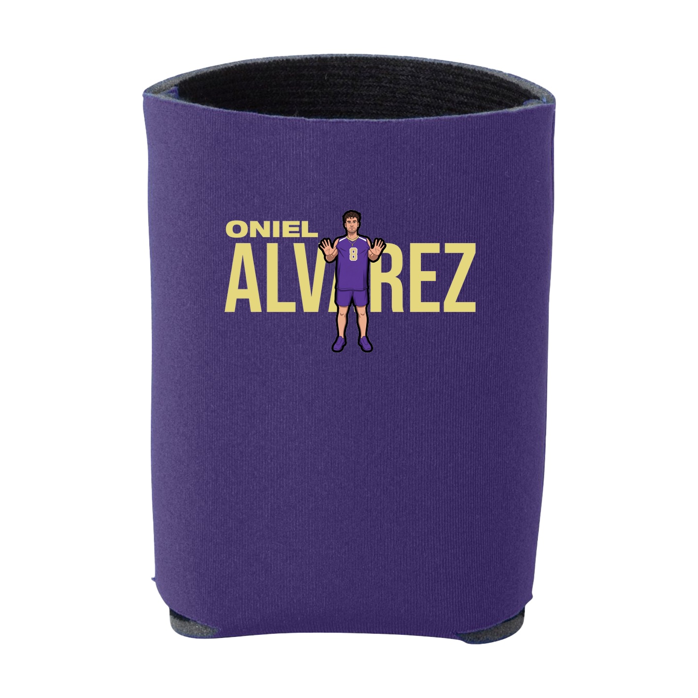 Can Holder — Player Name in Purple