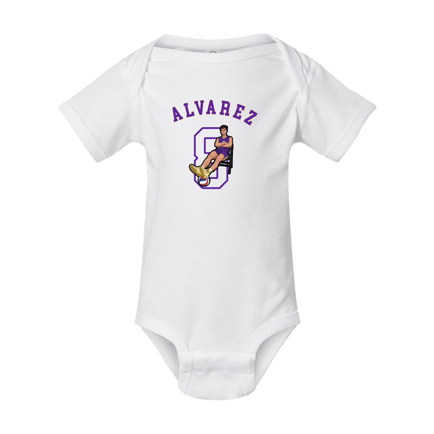 Baby Onesie — Shirsey Arch in White