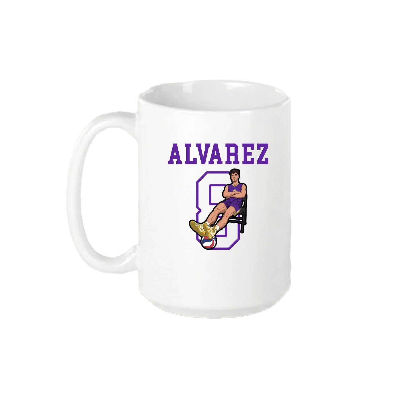 15oz Coffee Mug — Shirsey in White