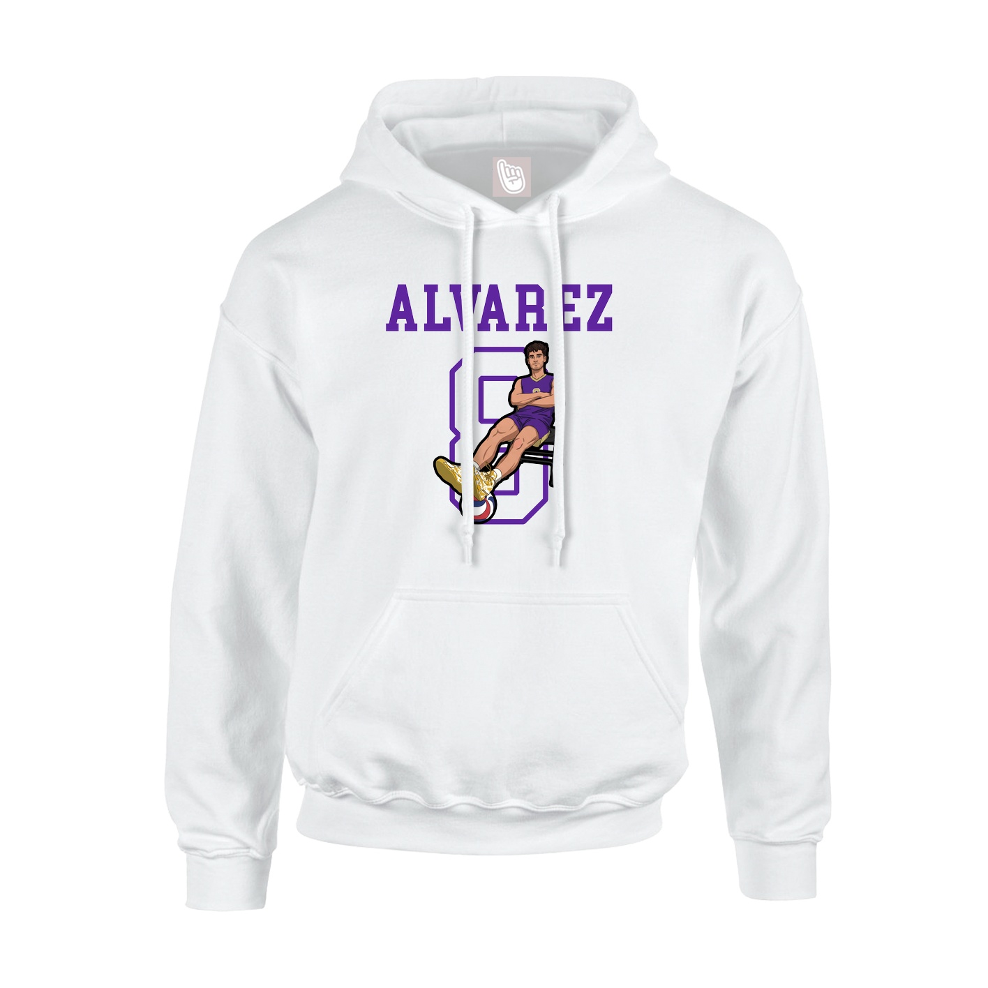 Youth Hoodie — Shirsey in White