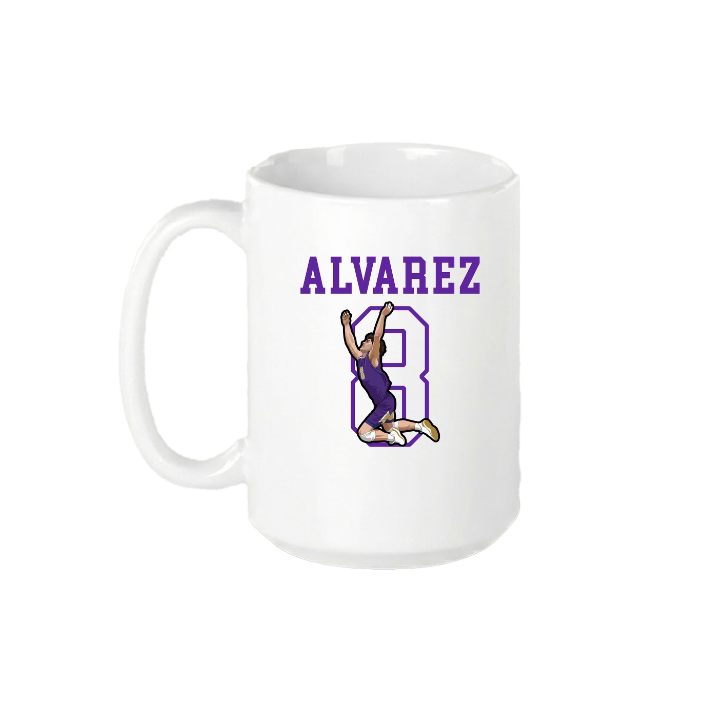 15oz Coffee Mug — Shirsey in White
