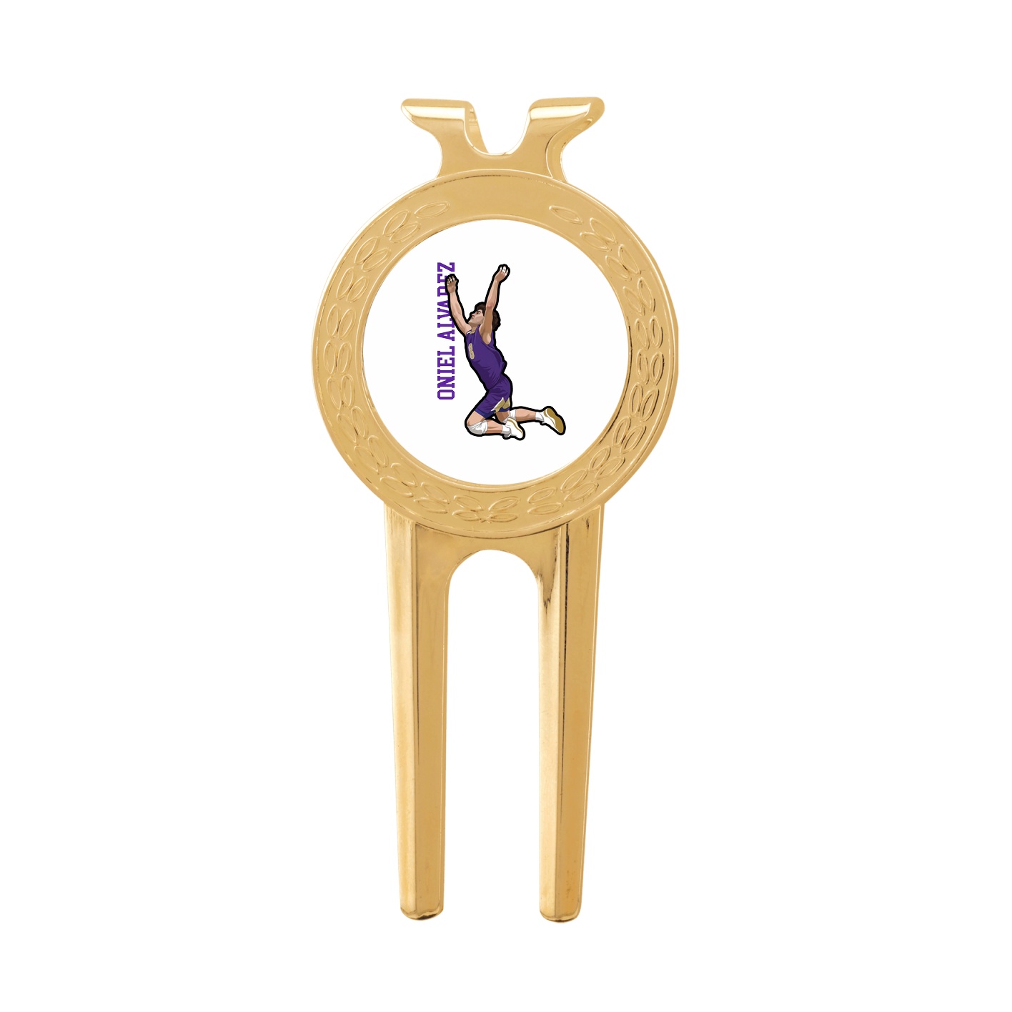 Divot Tool with Ball Marker — Name Vertical in Classic