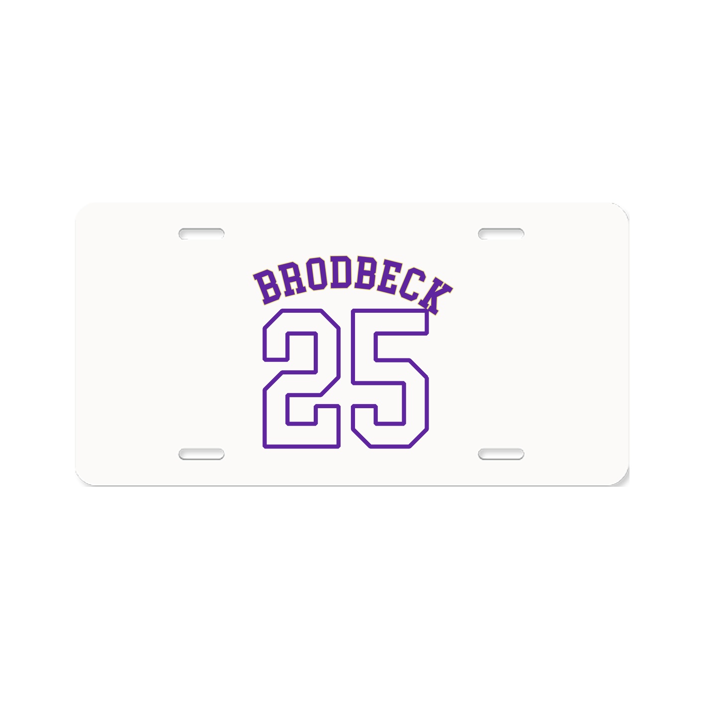 License Plate — Shirsey Arch in Classic