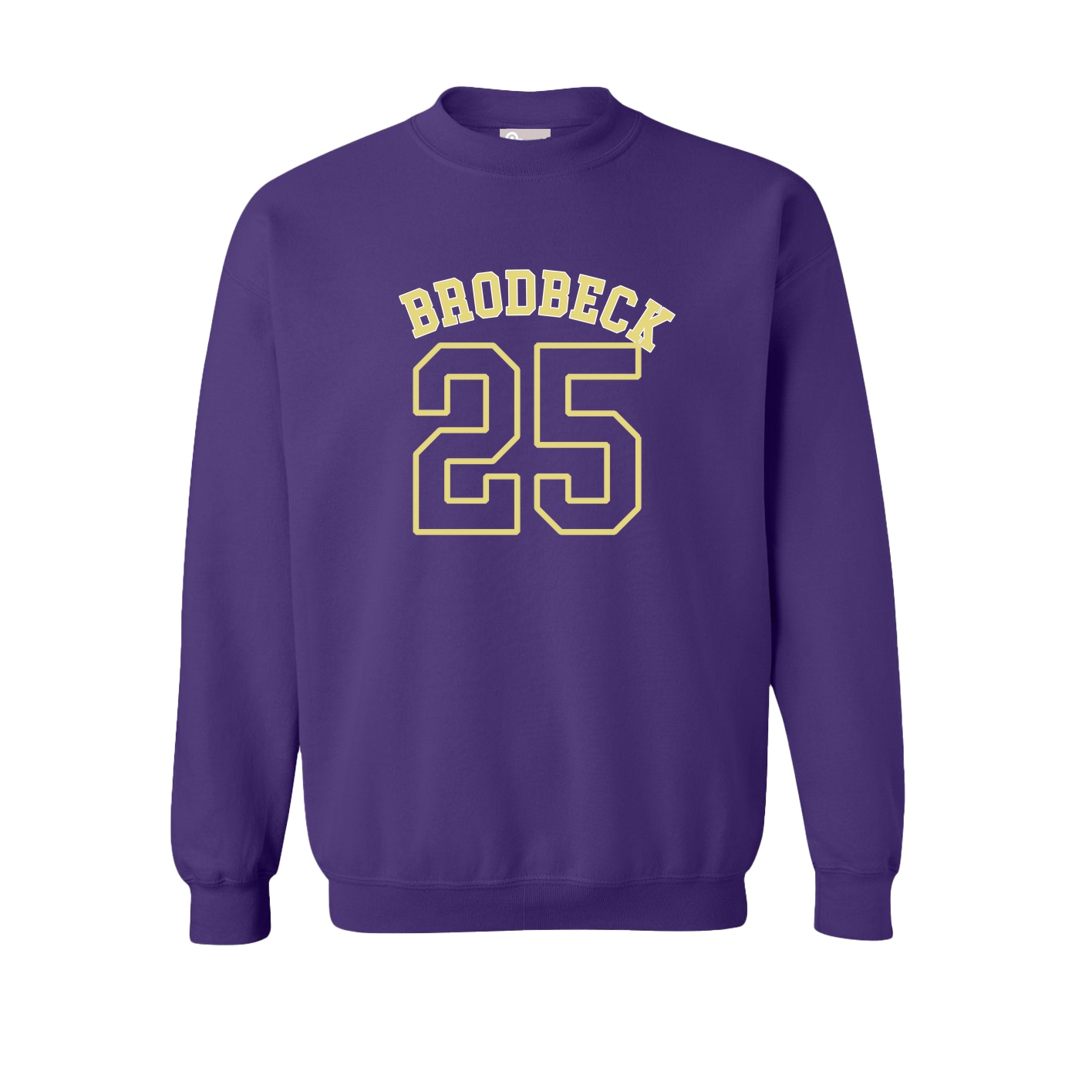 Fleece Crew — Shirsey Arch in Purple