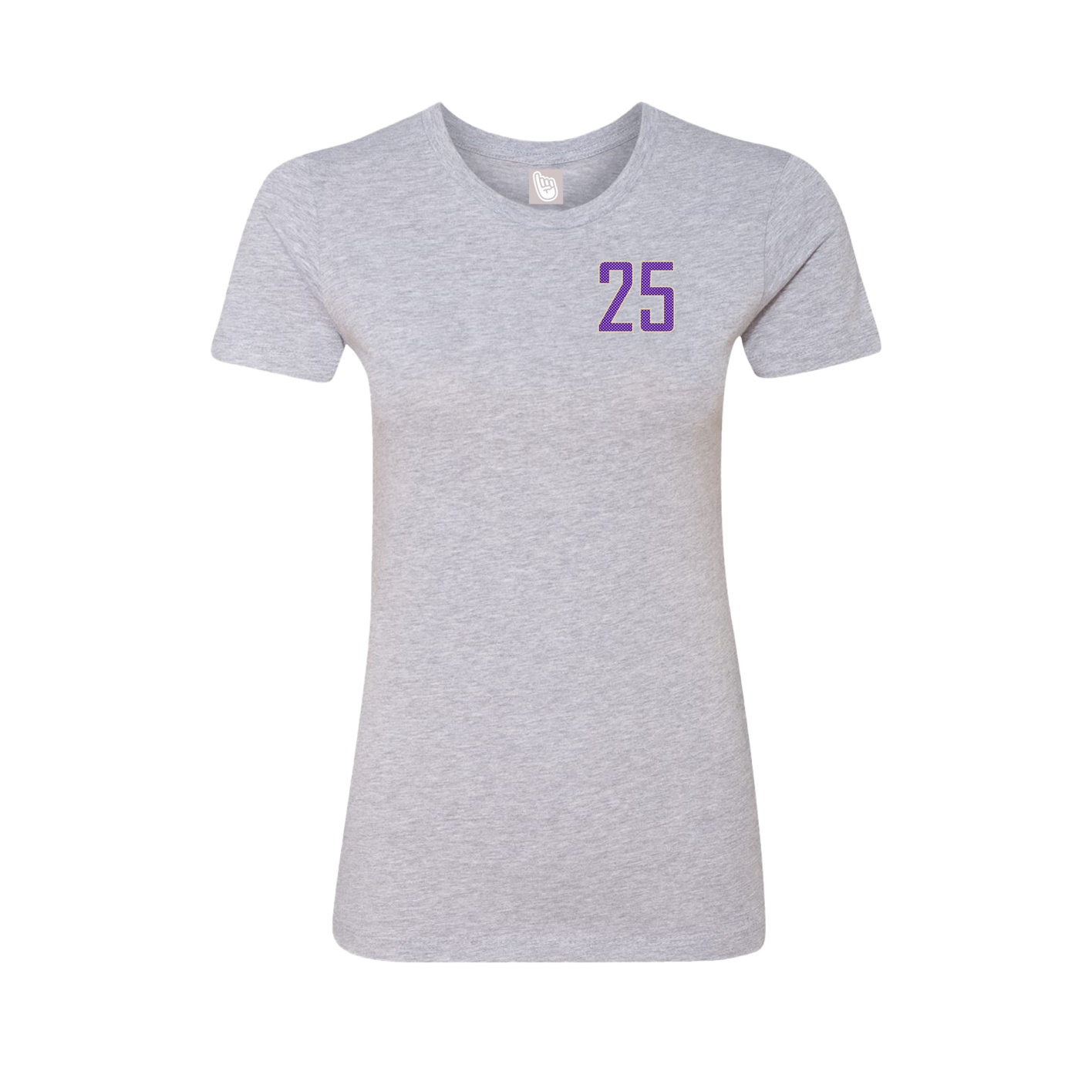 Womens Tee — Front Shirsy in Grey