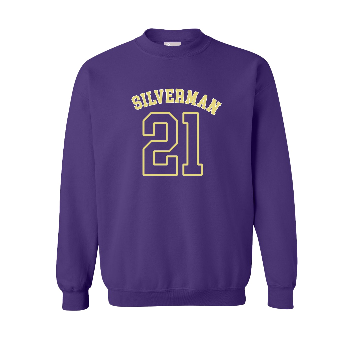 Fleece Crew — Shirsey Arch in Purple