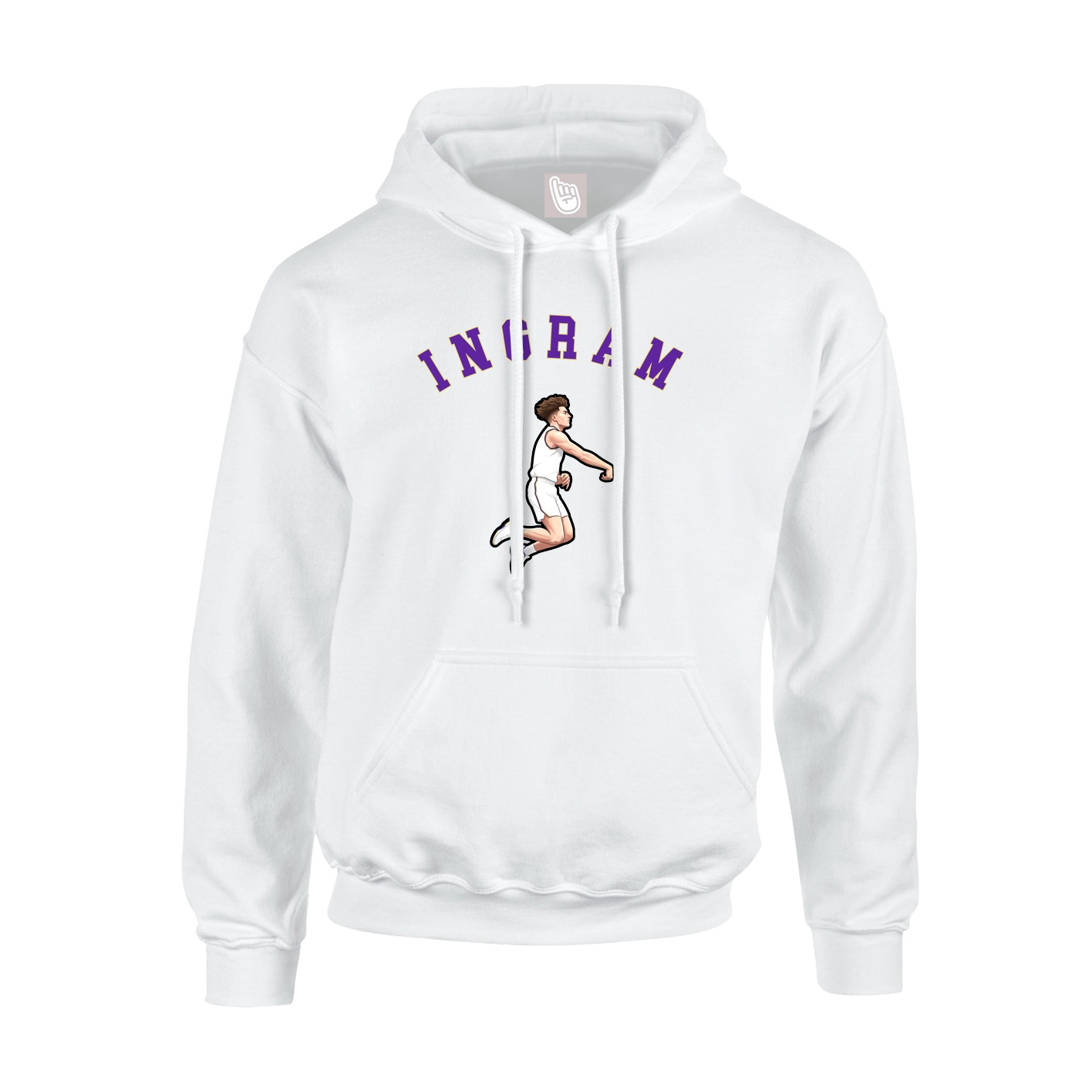 Hoodie — Shirsey Arch in White