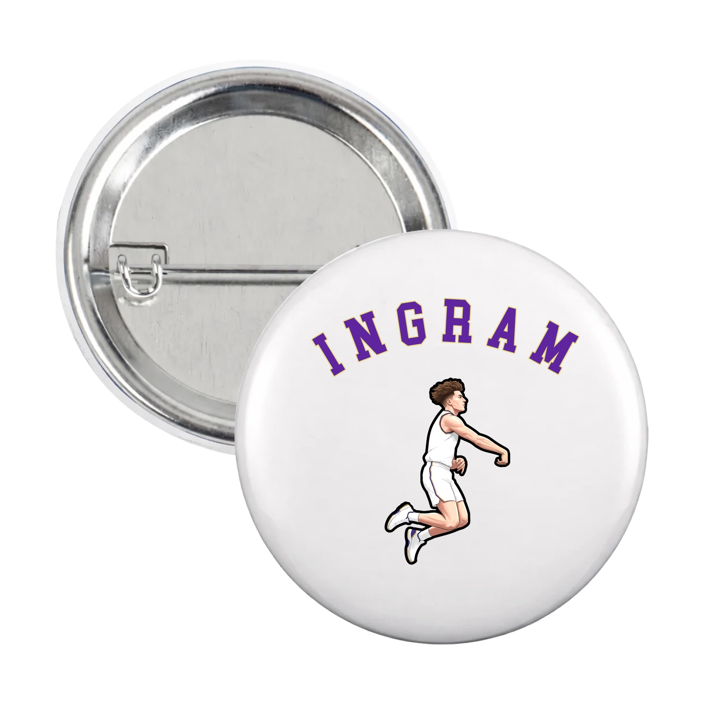 Game Day Button — Shirsey Arch in White
