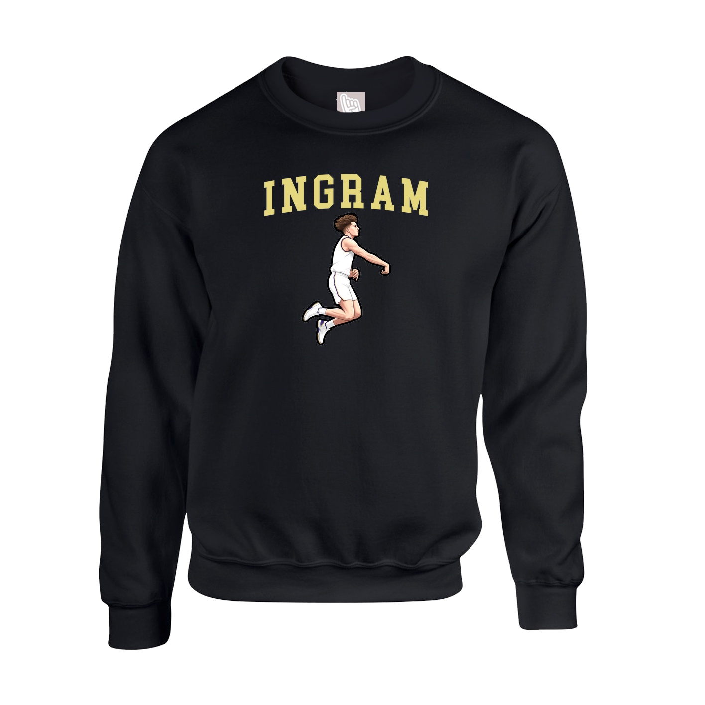 Fleece Crew — Shirsey in Black