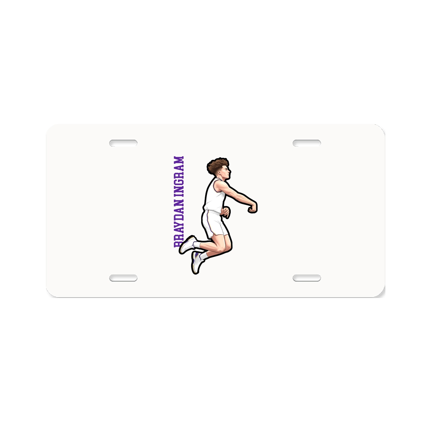 Aluminum License Plate