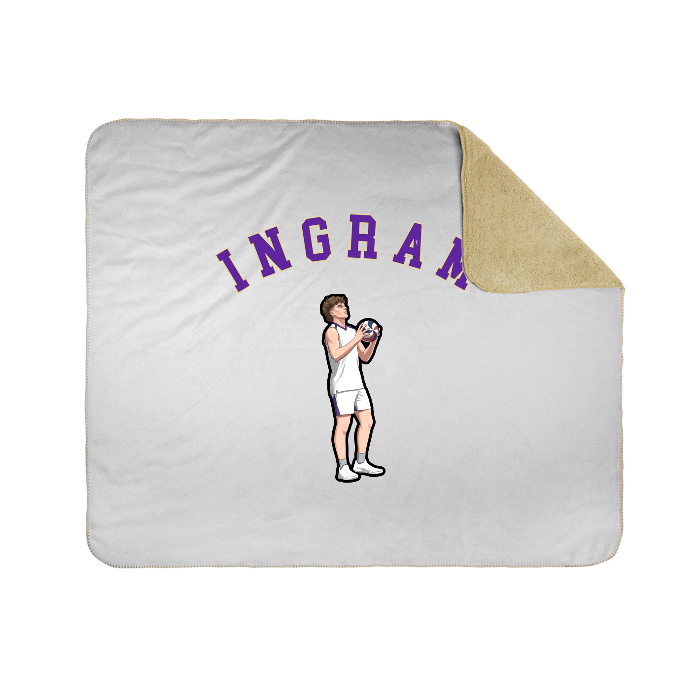 Throw Blanket — Shirsey Arch in White